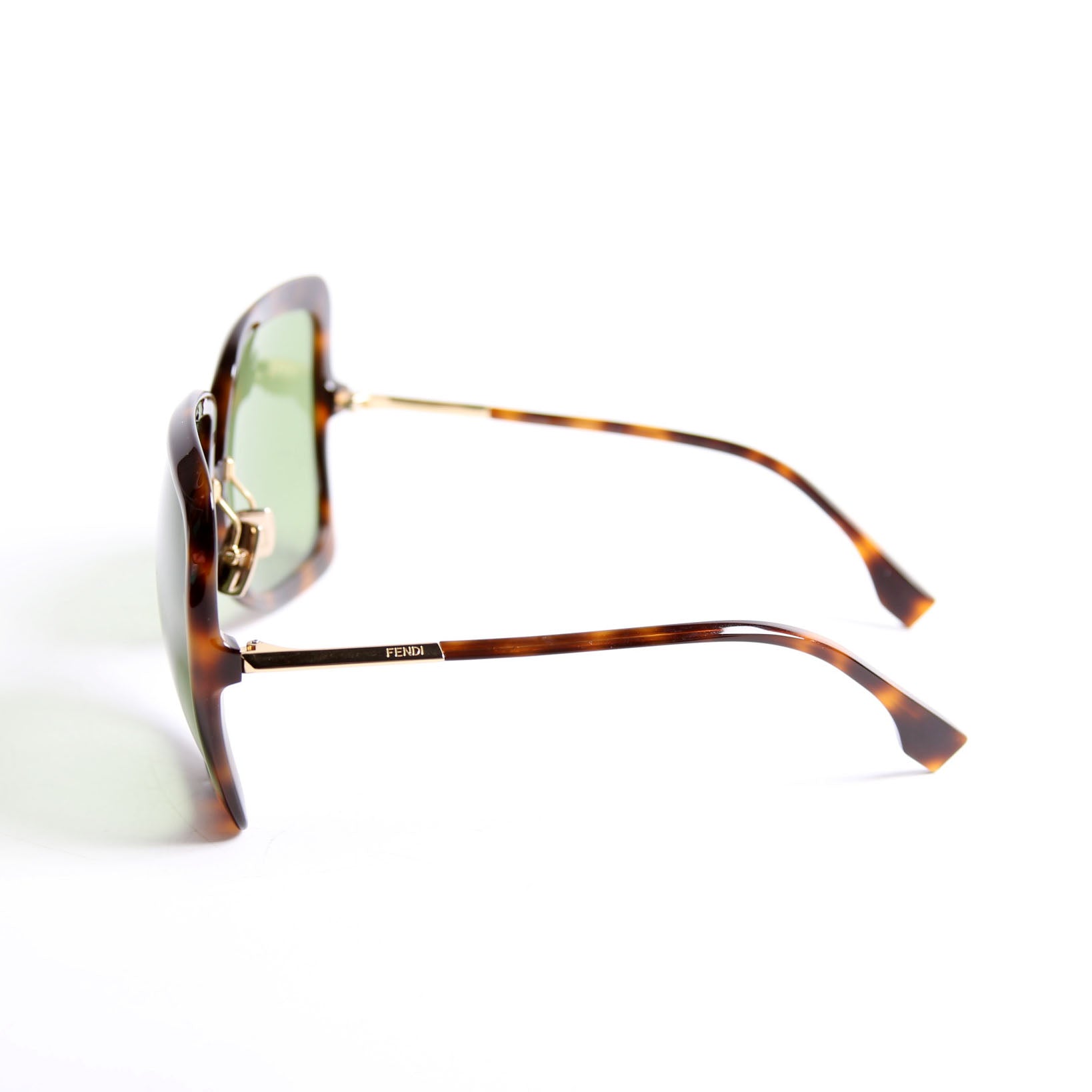 Fendi FF0429/S Tortoise Sunglasses Brown/Green