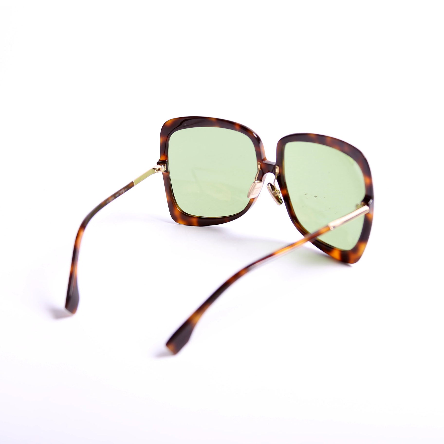 Fendi FF0429/S Tortoise Sunglasses Brown/Green