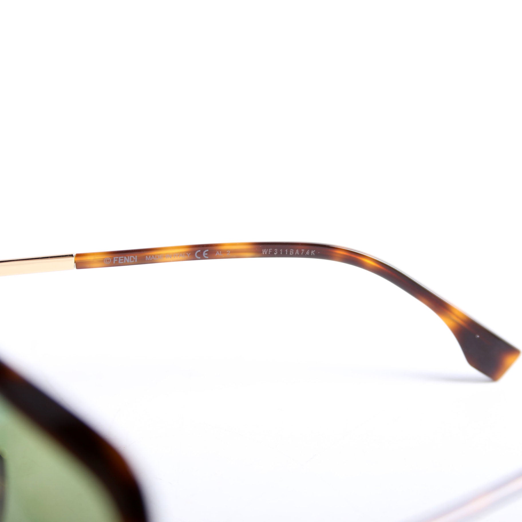 Fendi FF0429/S Tortoise Sunglasses Brown/Green