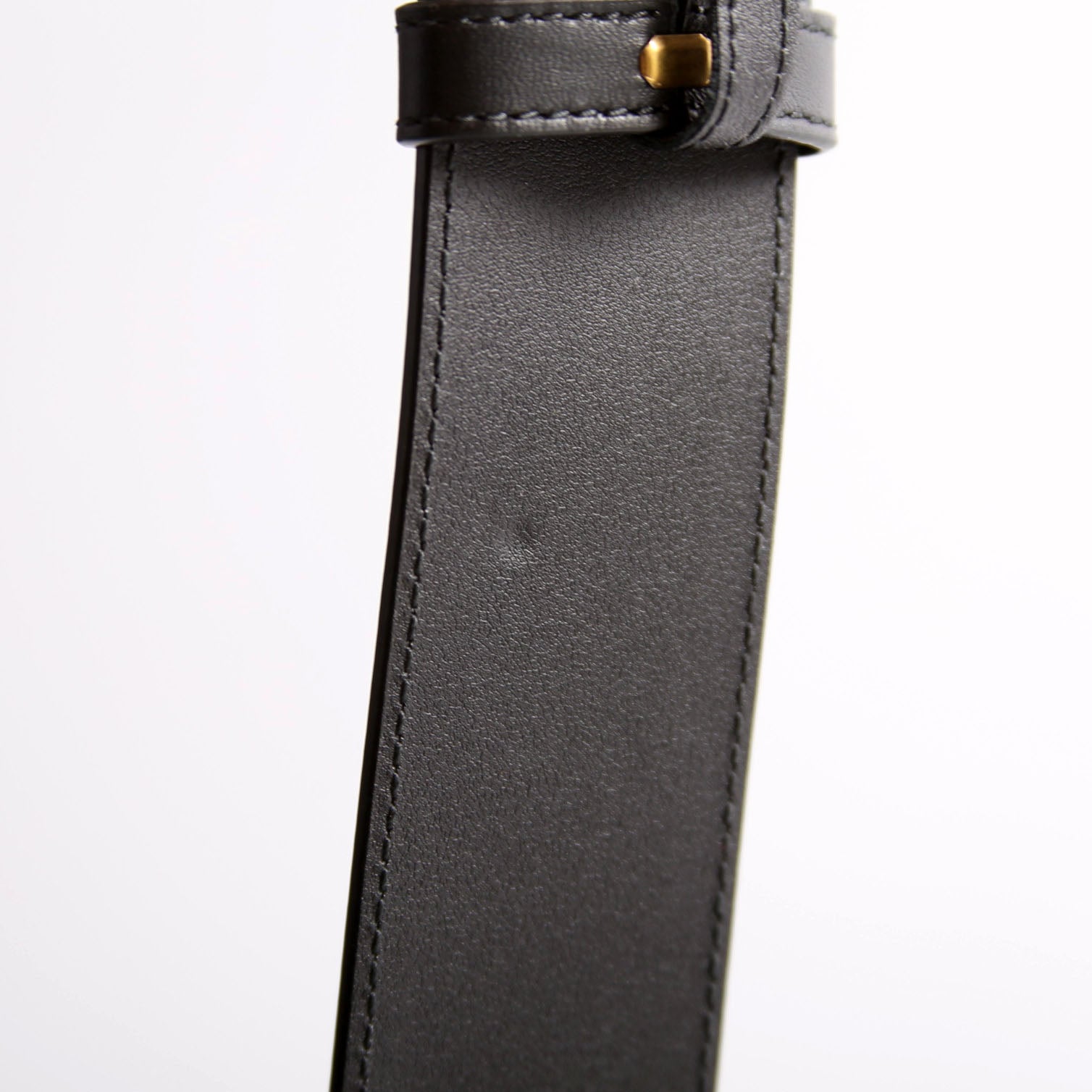 400593 Marmont GG Leather Belt Size 95/38 Black