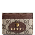 597557 GG Supreme Neo Card Case Beige/Brown/Yellow