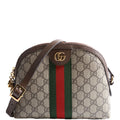 499621 Ophidia GG Small Crossbody Brown