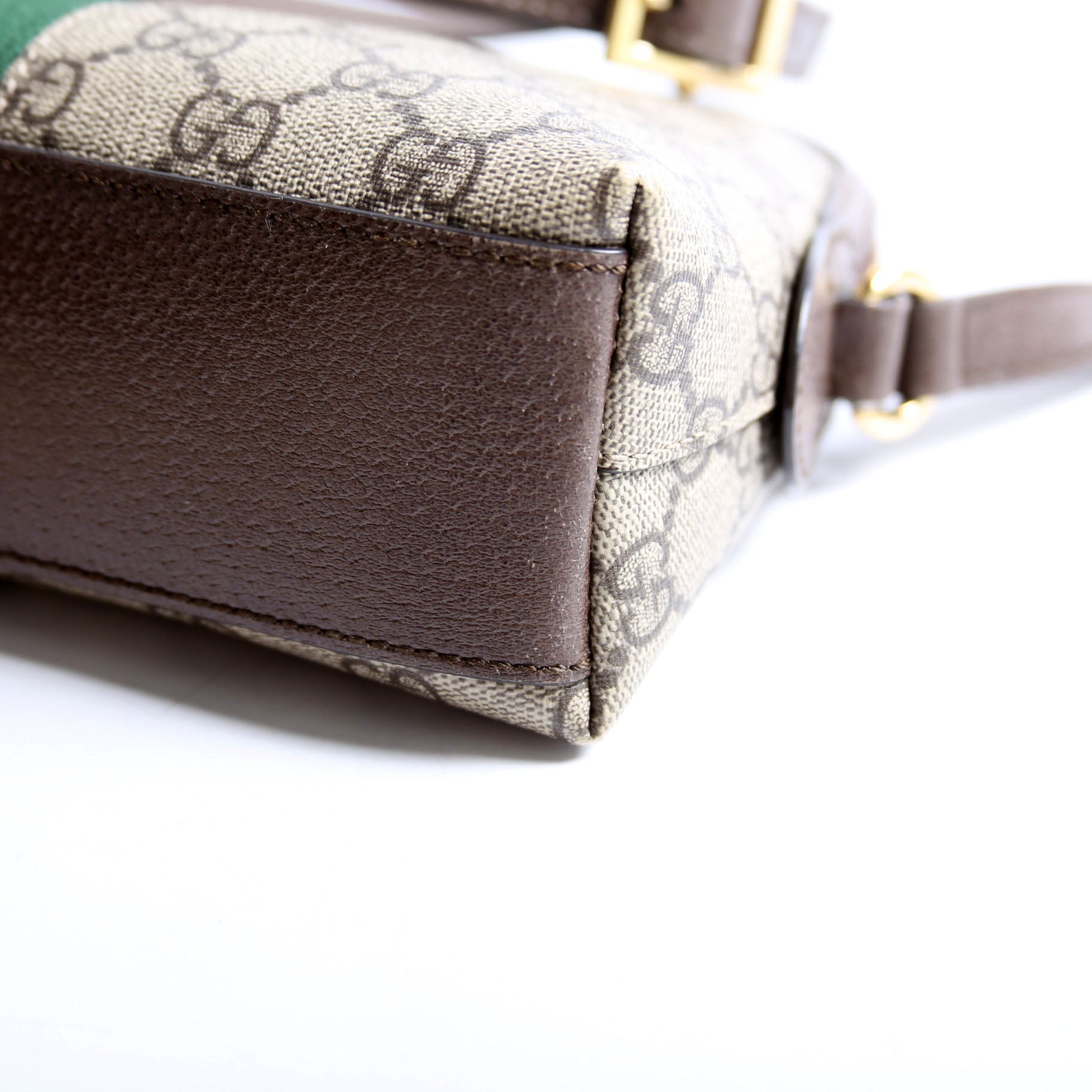 499621 Ophidia GG Small Crossbody Brown
