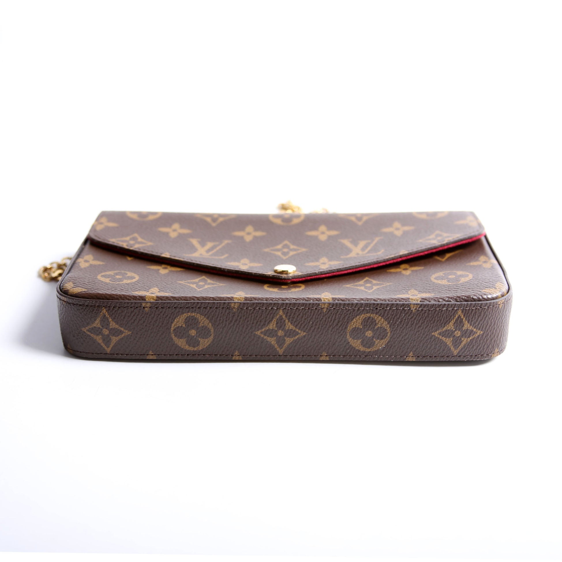 Pochette Felicie Monogram Berry