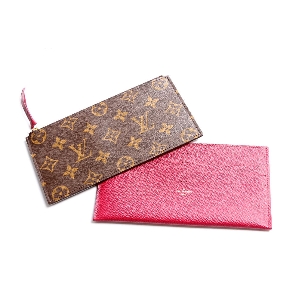 Pochette Felicie Monogram Berry
