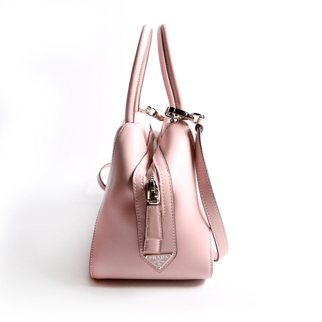 1BA365 Calfskin Supernova Medium Handbag Pink