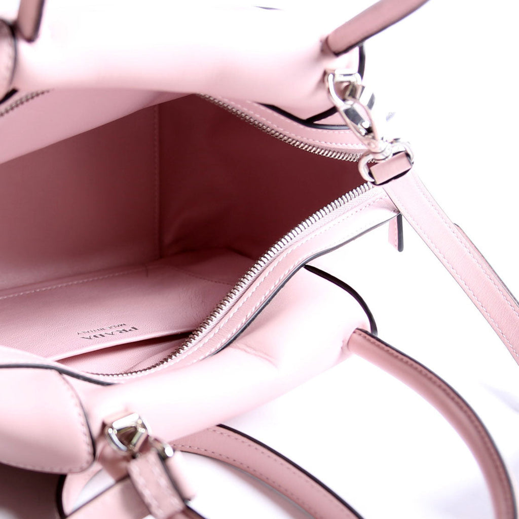 1BA365 Calfskin Supernova Medium Handbag Pink