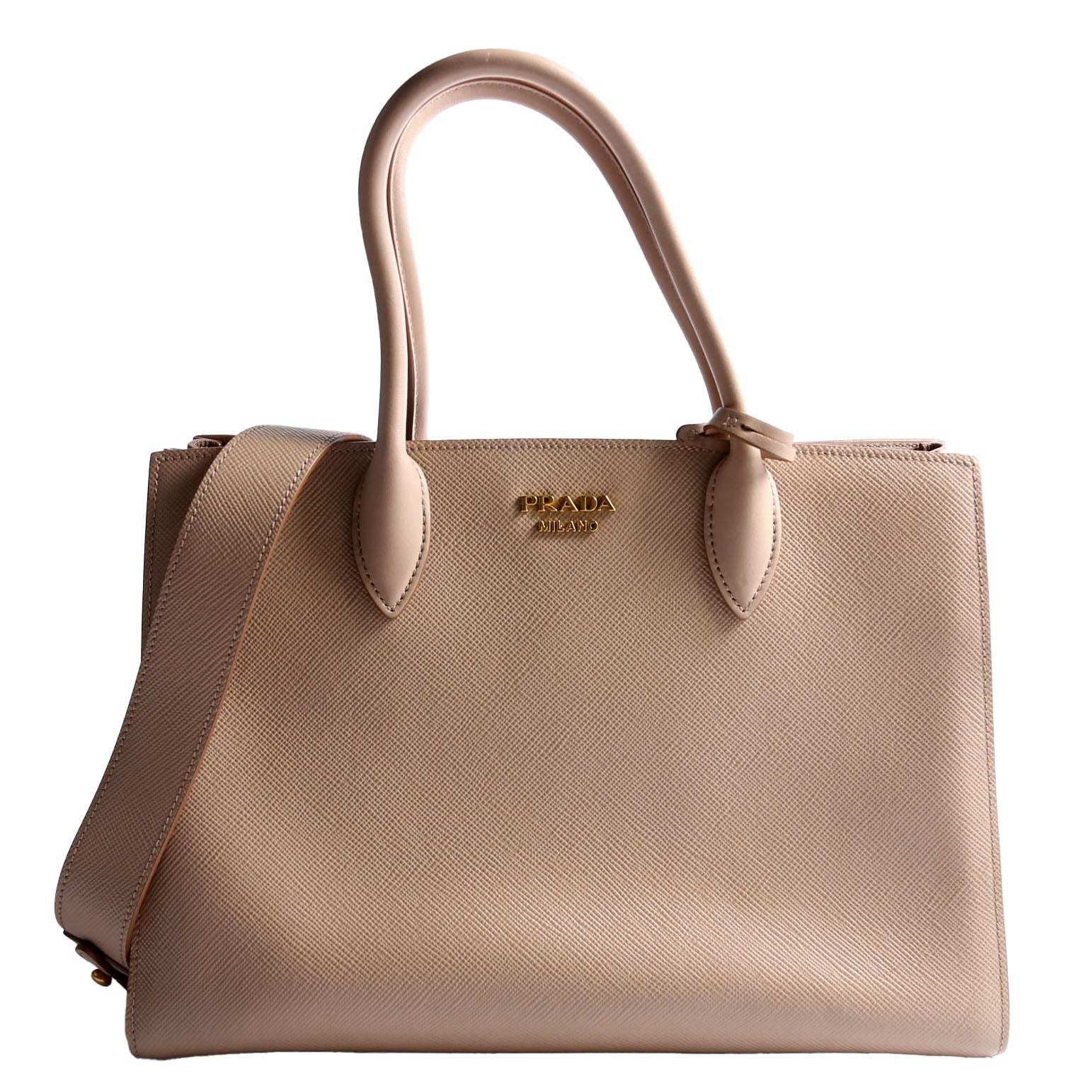 1BA153 Saffiano Cuir/Calfskin Large Tote