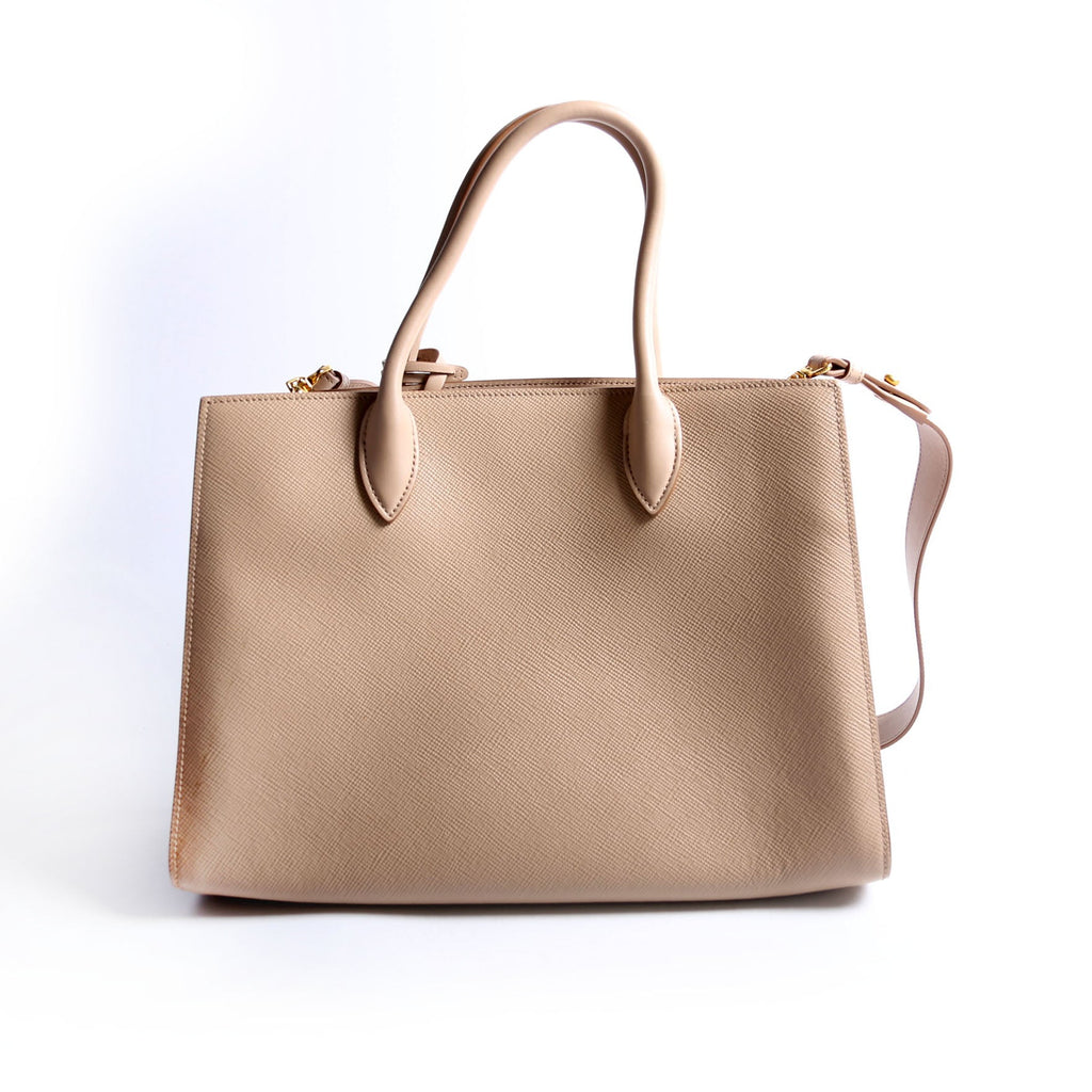 1BA153 Saffiano Cuir/Calfskin Large Tote