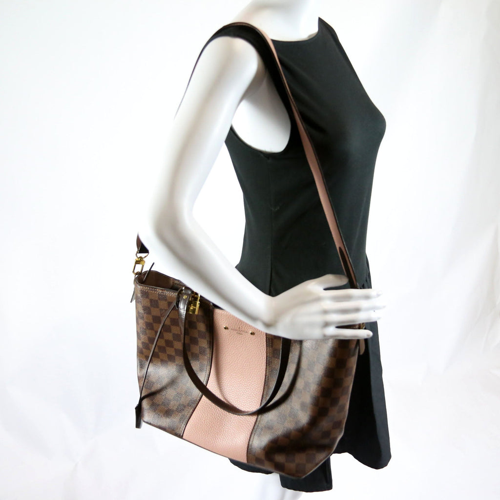 Jersey Bag Damier Ebene Pink