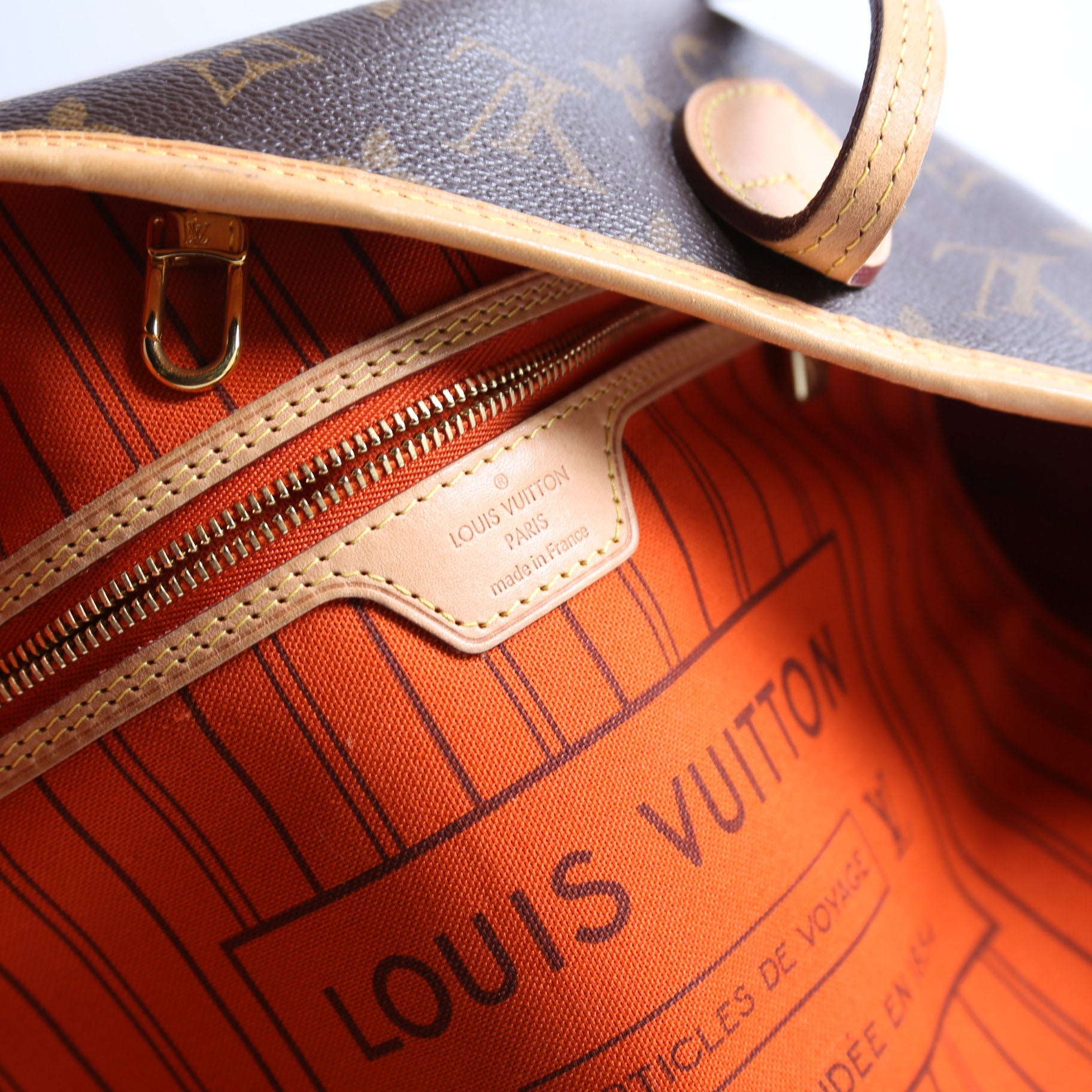 Neverfull MM Monogram Orange
