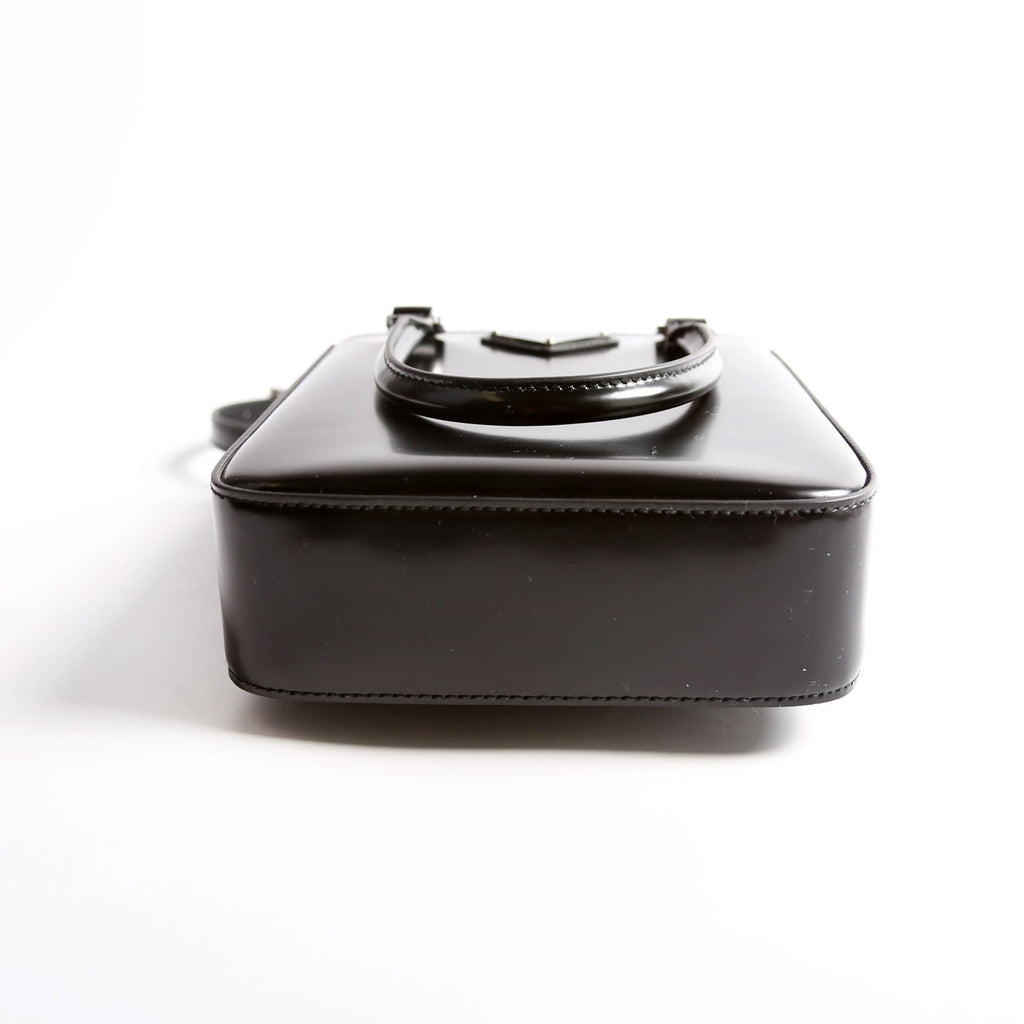 Prada 1BA331 Small Brushed Leather Tote