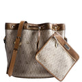 Vintage Bucket Honeycomb Canvas Beige