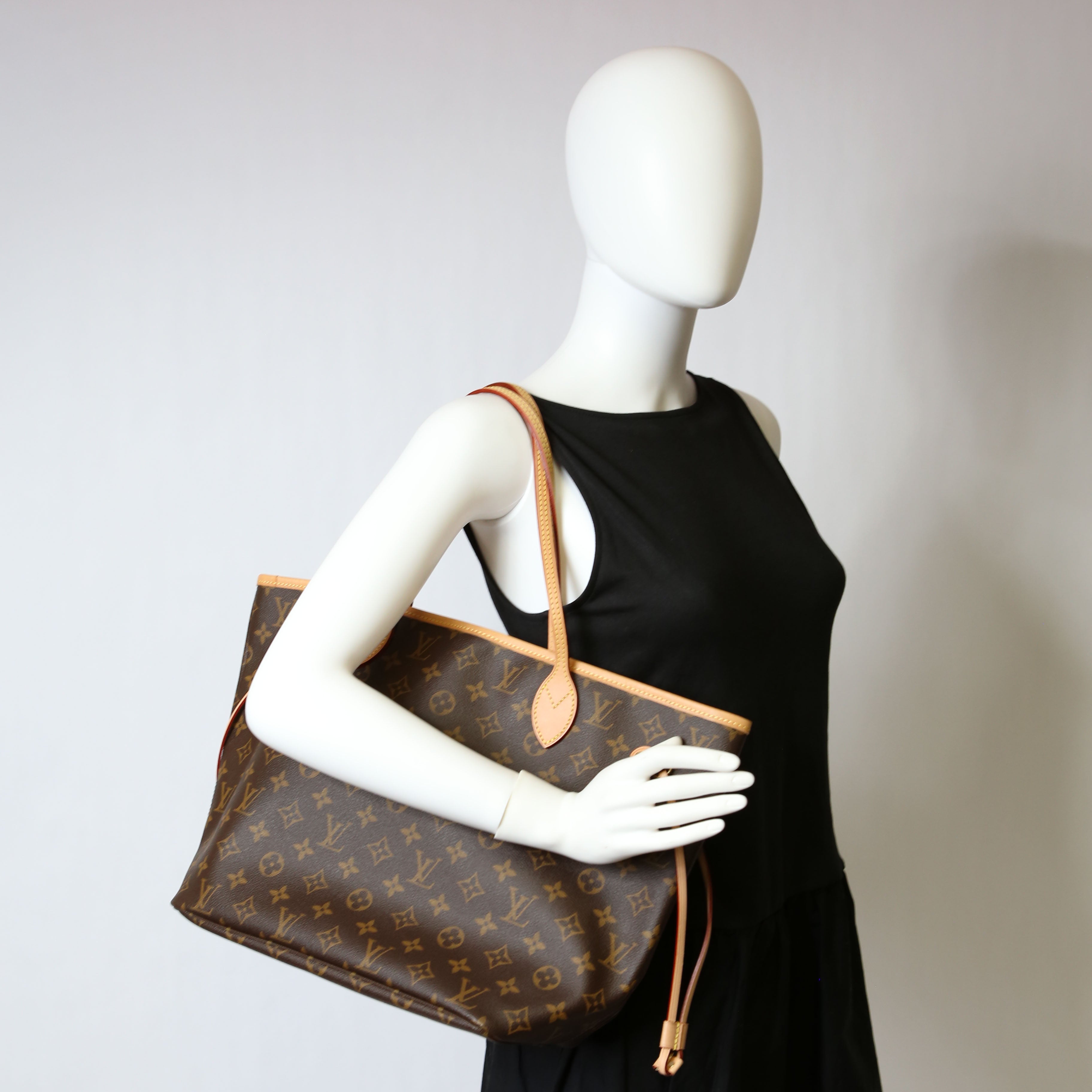 Neverfull MM Monogram Pink