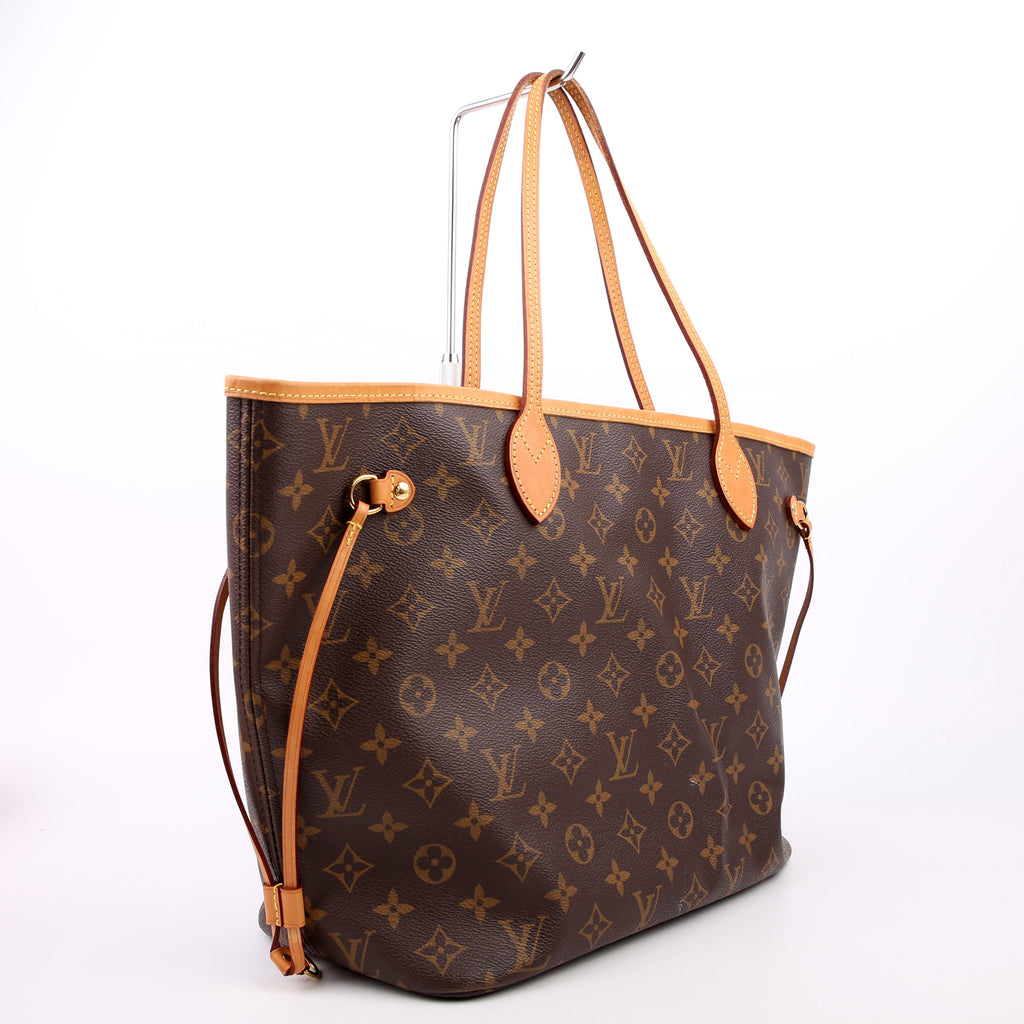 Neverfull with Wallet MM Monogram Pink