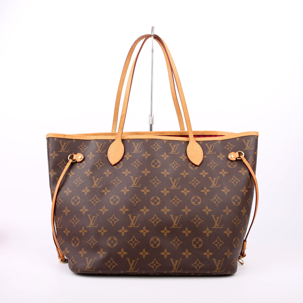 Neverfull with Wallet MM Monogram Pink