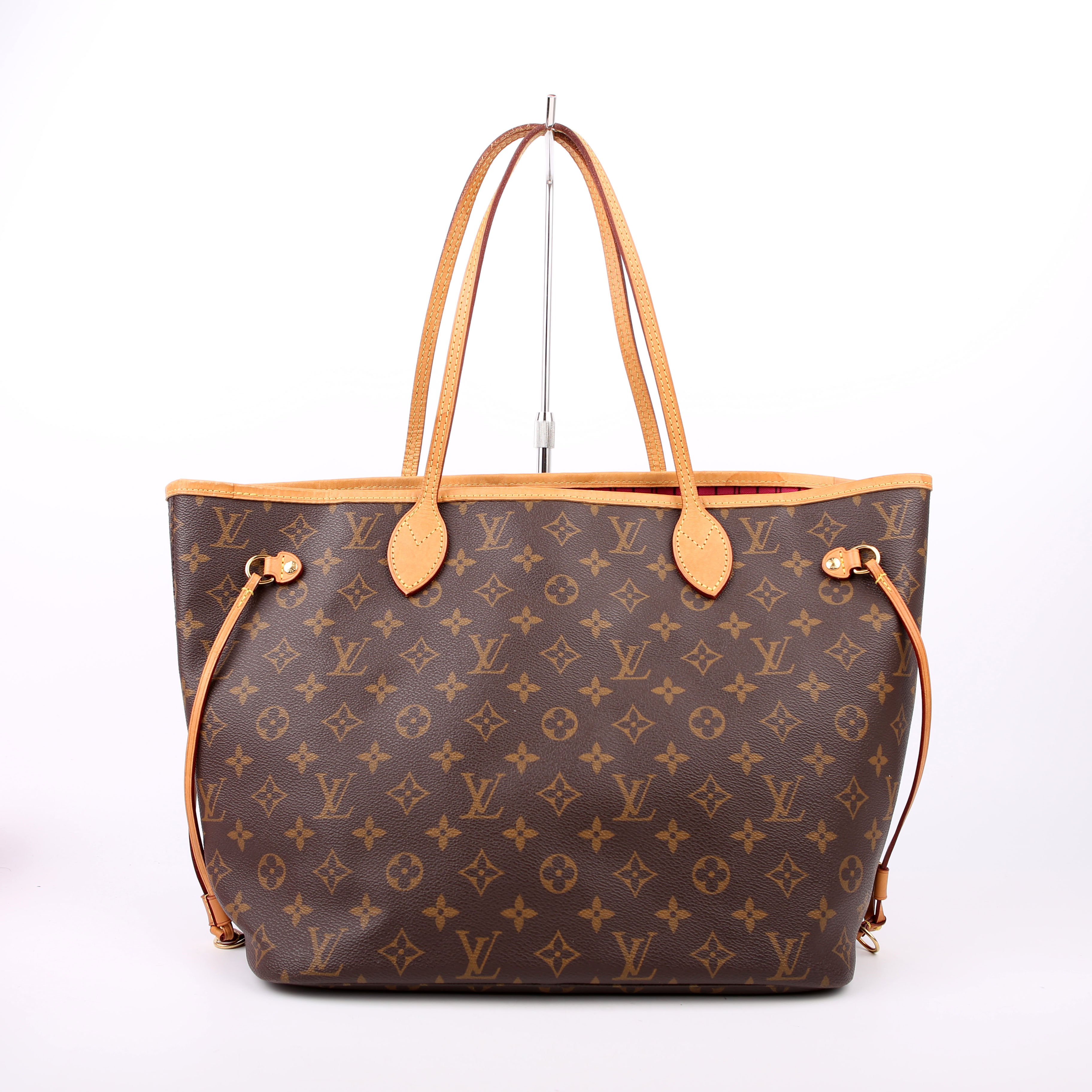 Neverfull with Wallet MM Monogram Pink