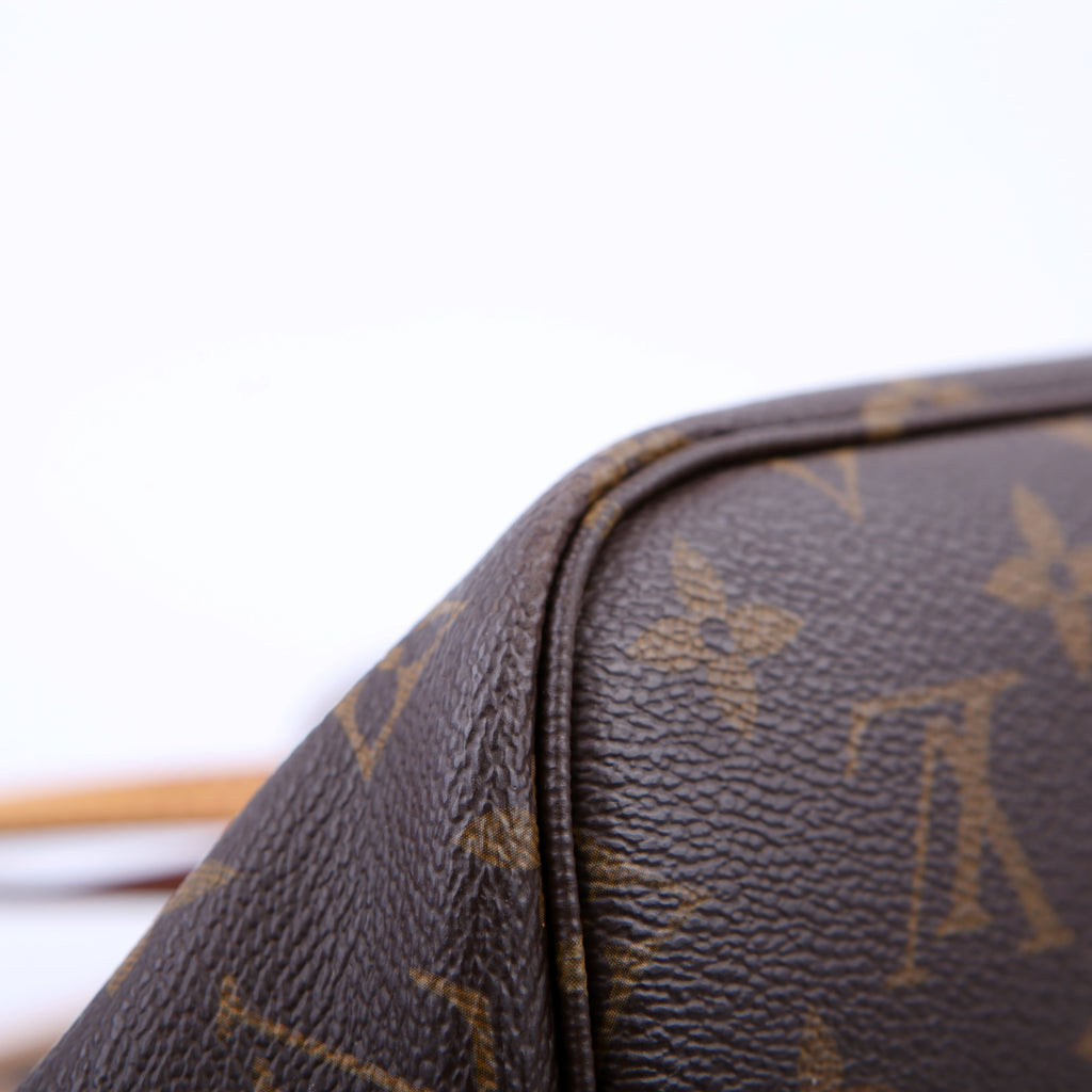 Neverfull with Wallet MM Monogram Pink