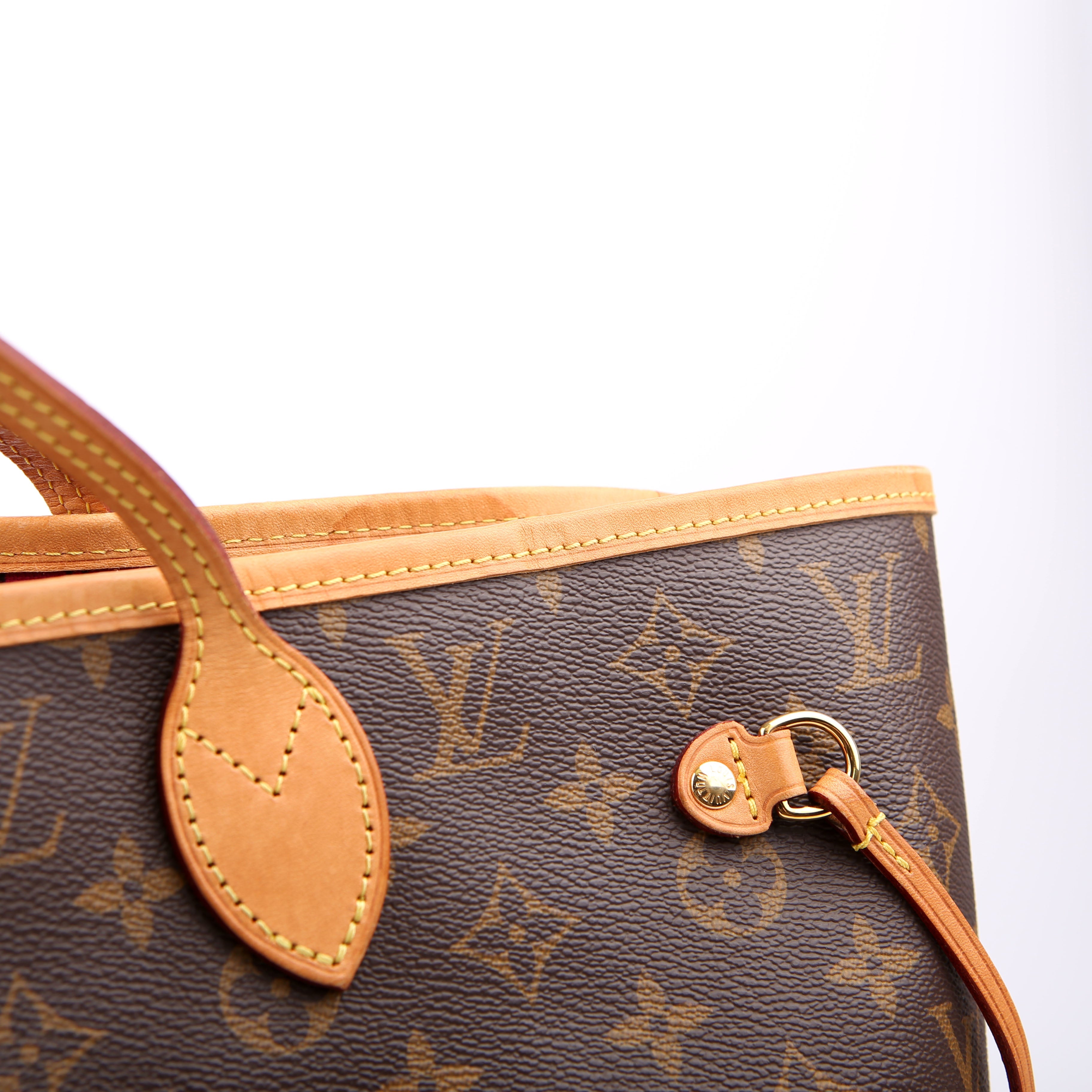 Neverfull with Wallet MM Monogram Pink
