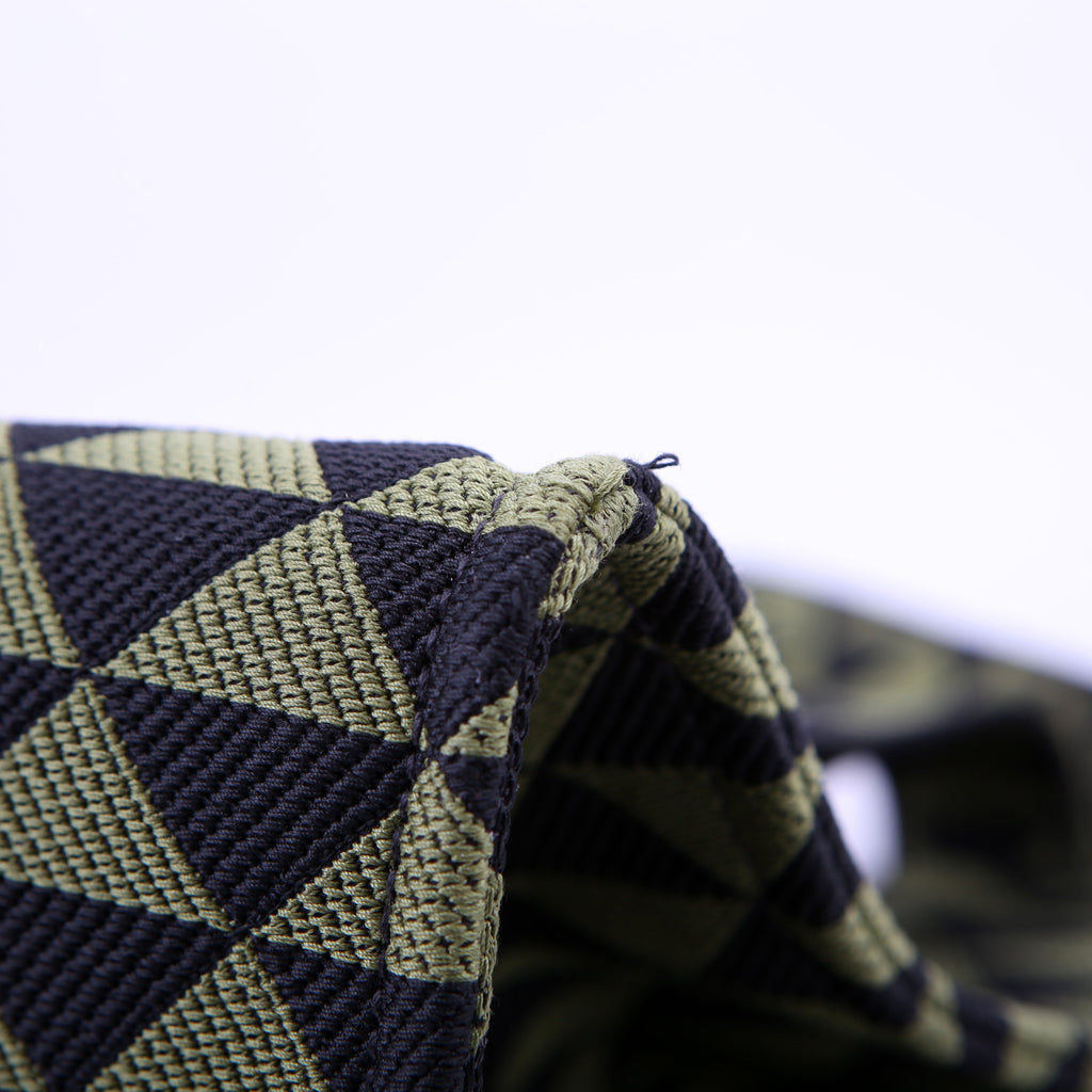 Prada Symbole Horizontal Shopper Tote Green/Black