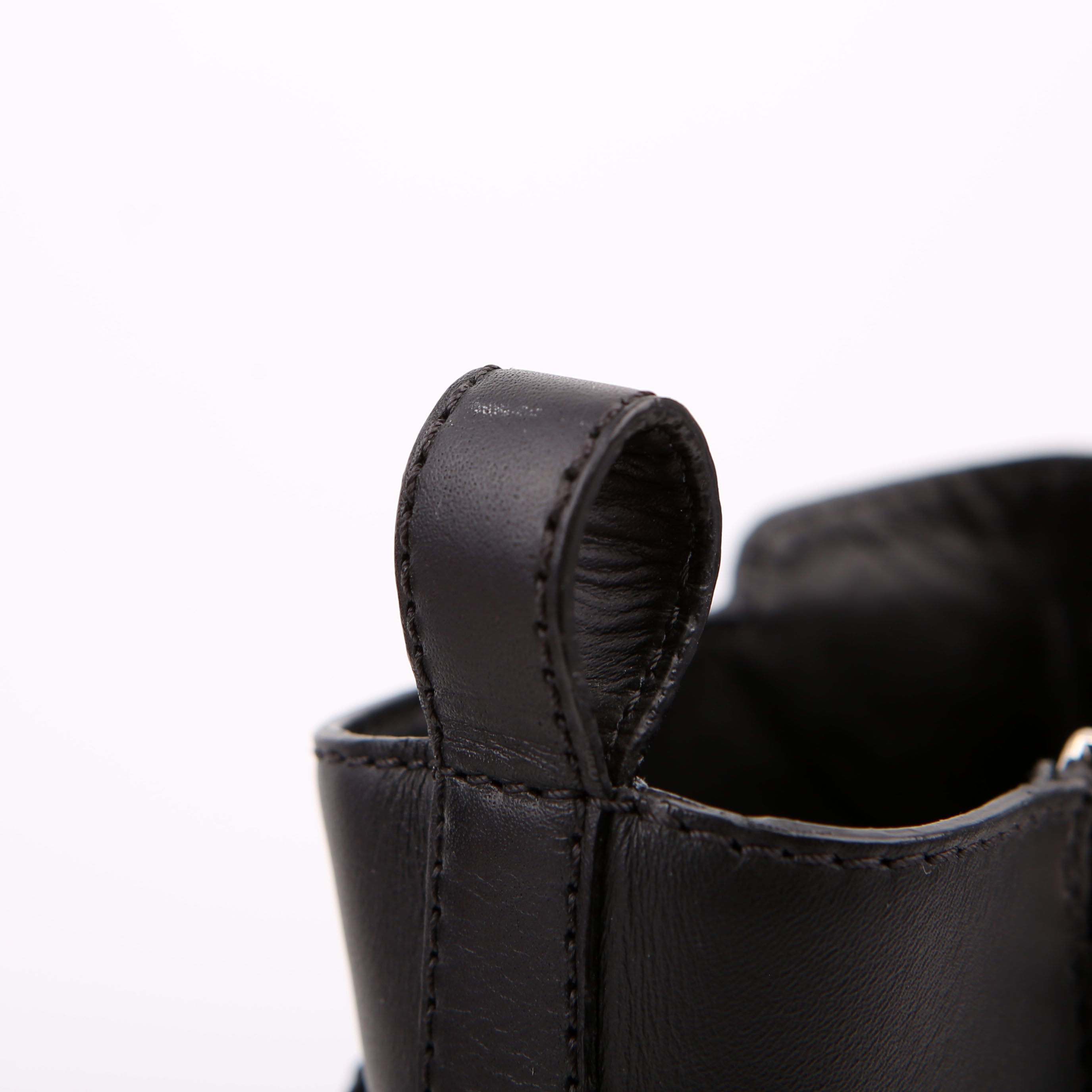 Fendi Studded Combat Boots Size 37.5 Black