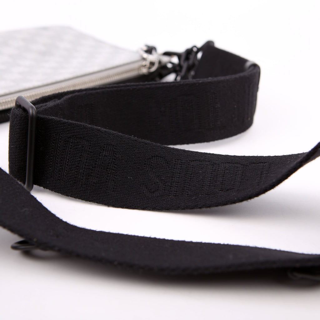 In The Loop Trio Pouch Damier Glitter Black/Silver