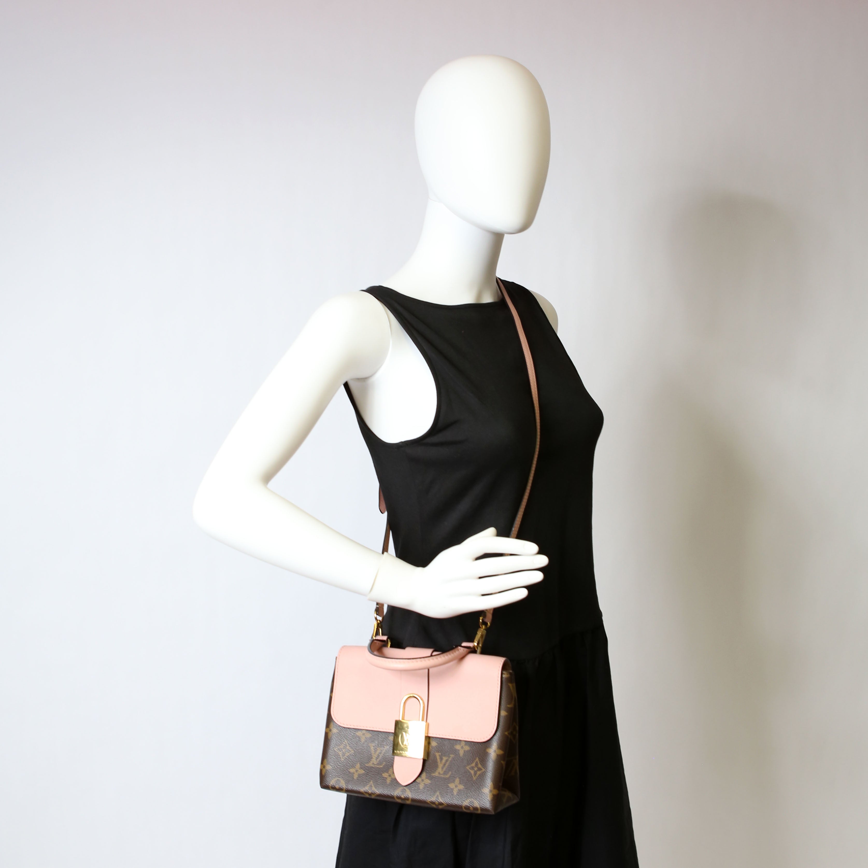 Locky BB Monogram Pink