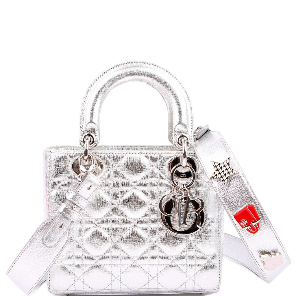 Dior Lady Dior ABCDior Small Silver