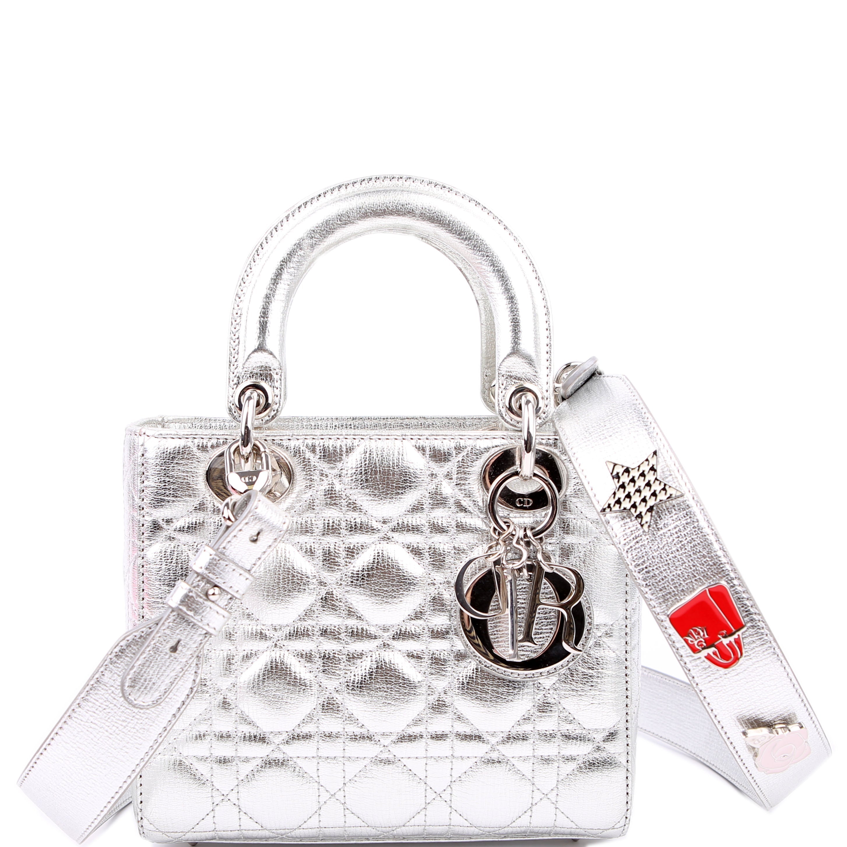 Dior Lady Dior ABCDior Small Silver
