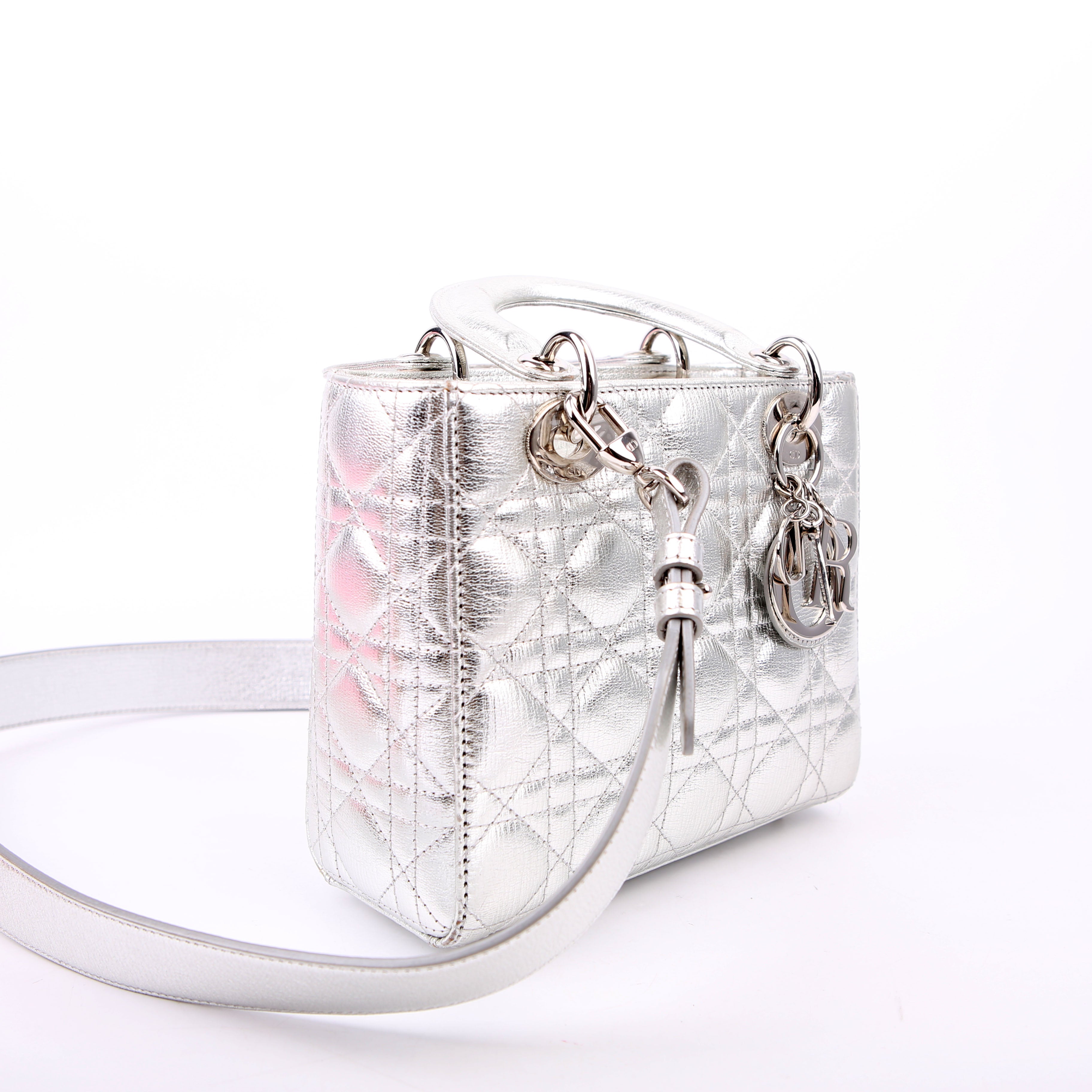 Dior Lady Dior ABCDior Small Silver