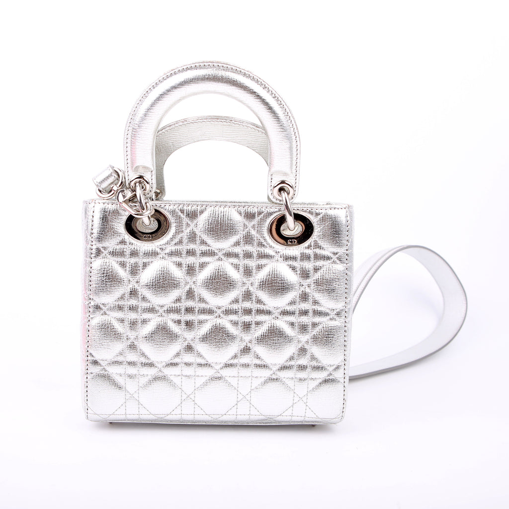 Dior Lady Dior ABCDior Small Silver