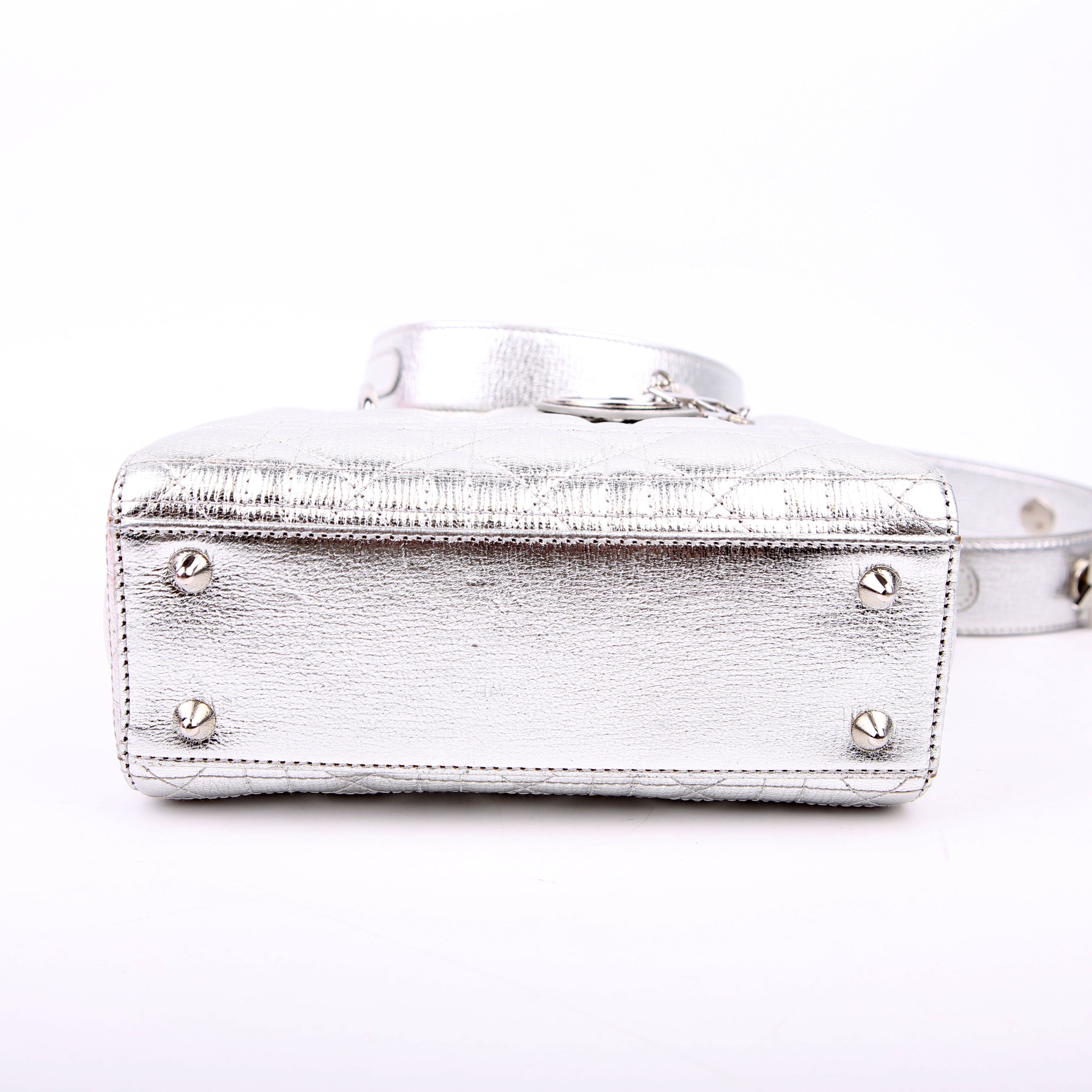 Dior Lady Dior ABCDior Small Silver