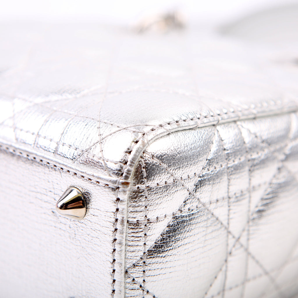 Dior Lady Dior ABCDior Small Silver
