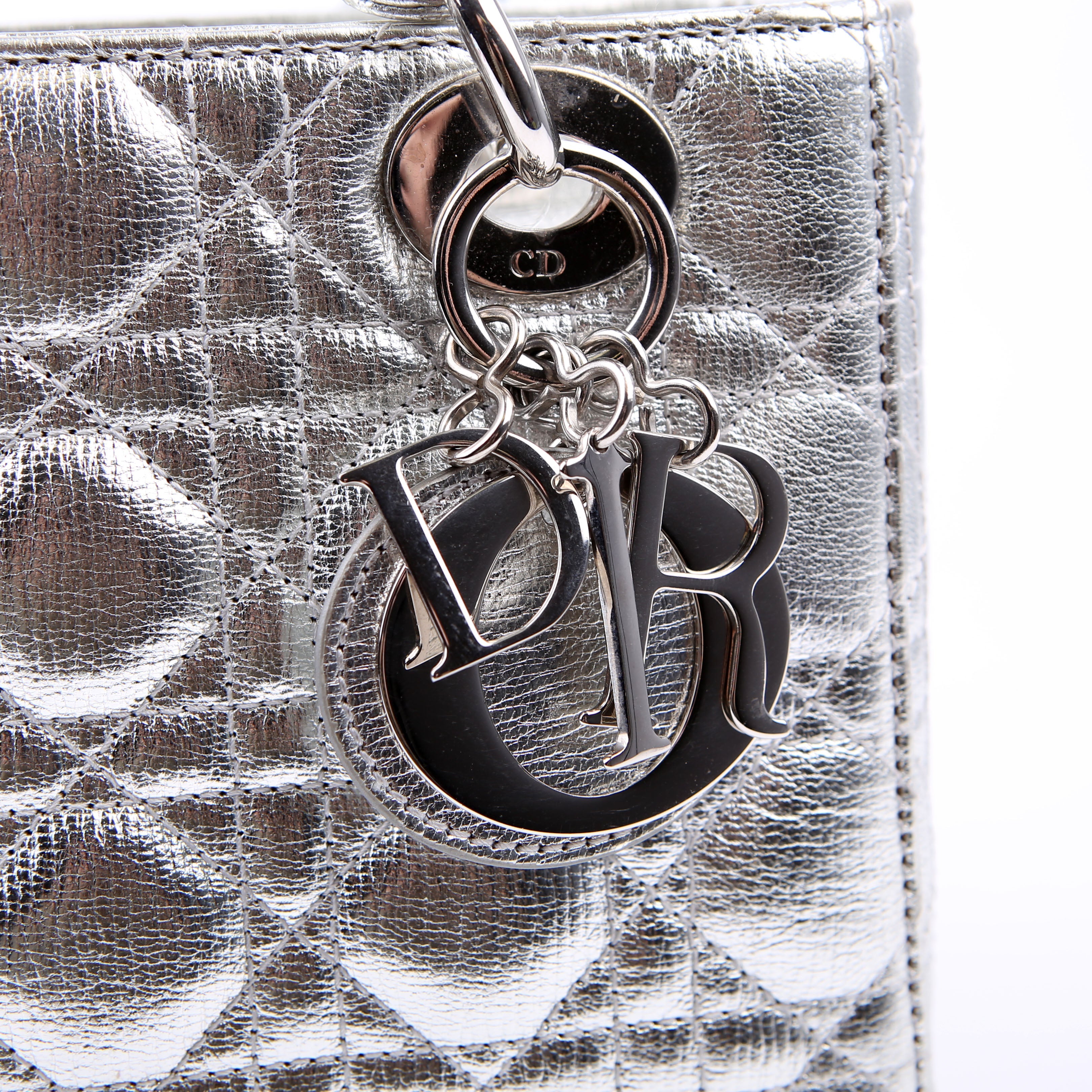 Dior Lady Dior ABCDior Small Silver