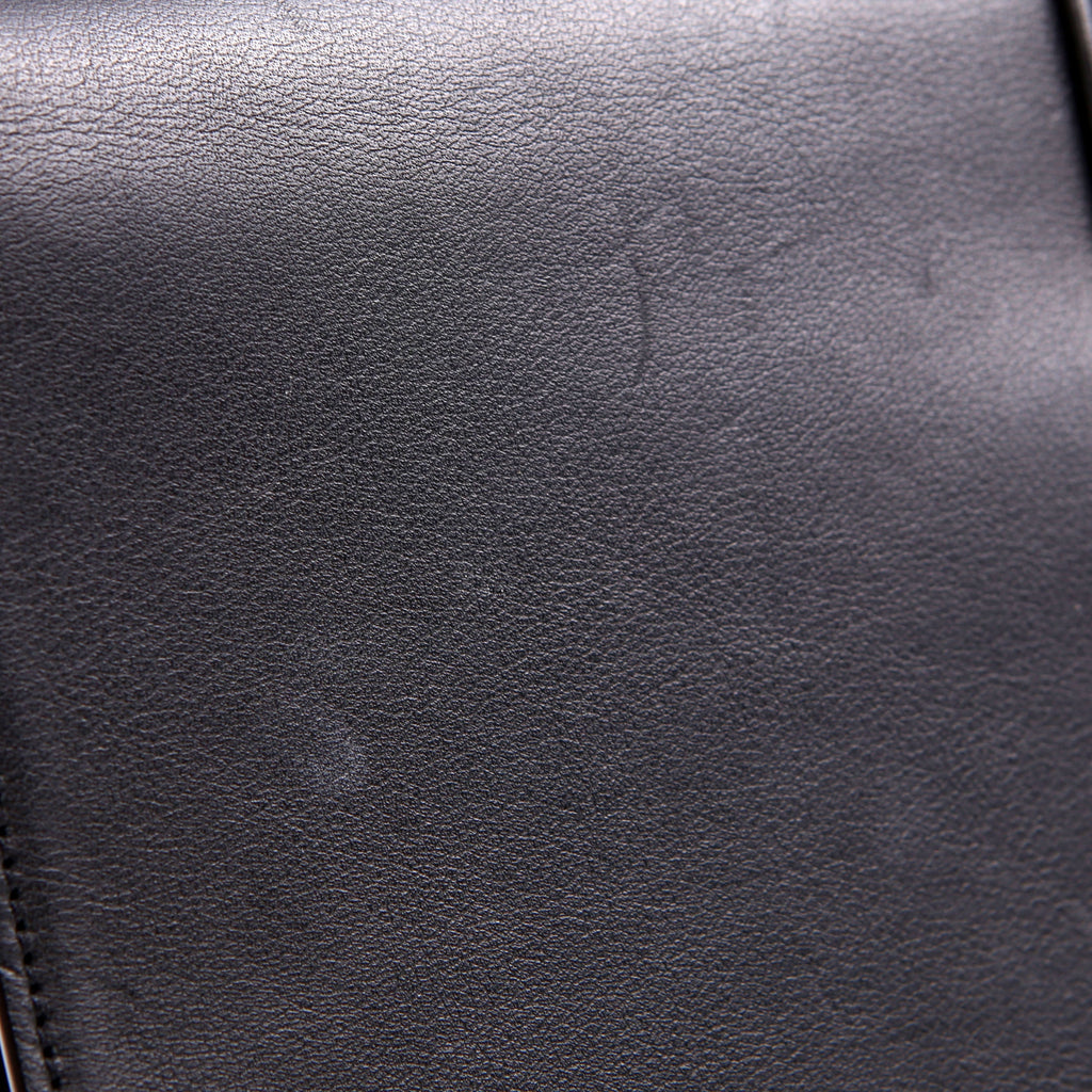 SAINT LAURENT Classic Y Ligne Clutch Smooth Leather Black