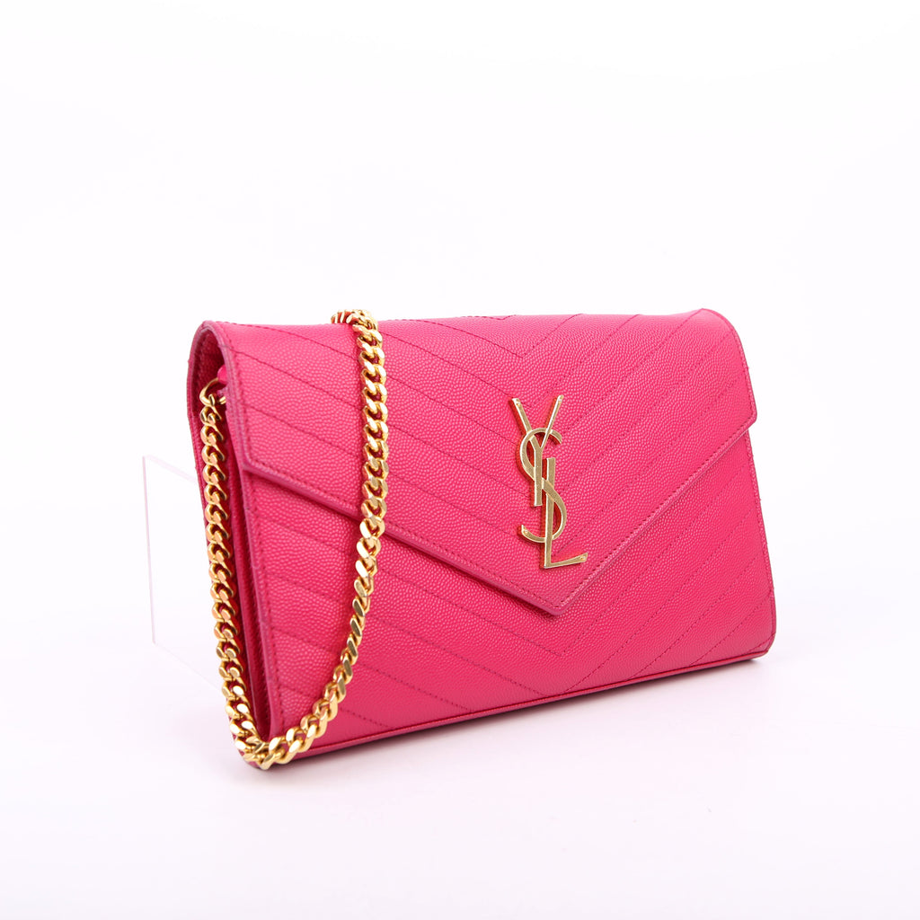 Grain De Chain Wallet Pink