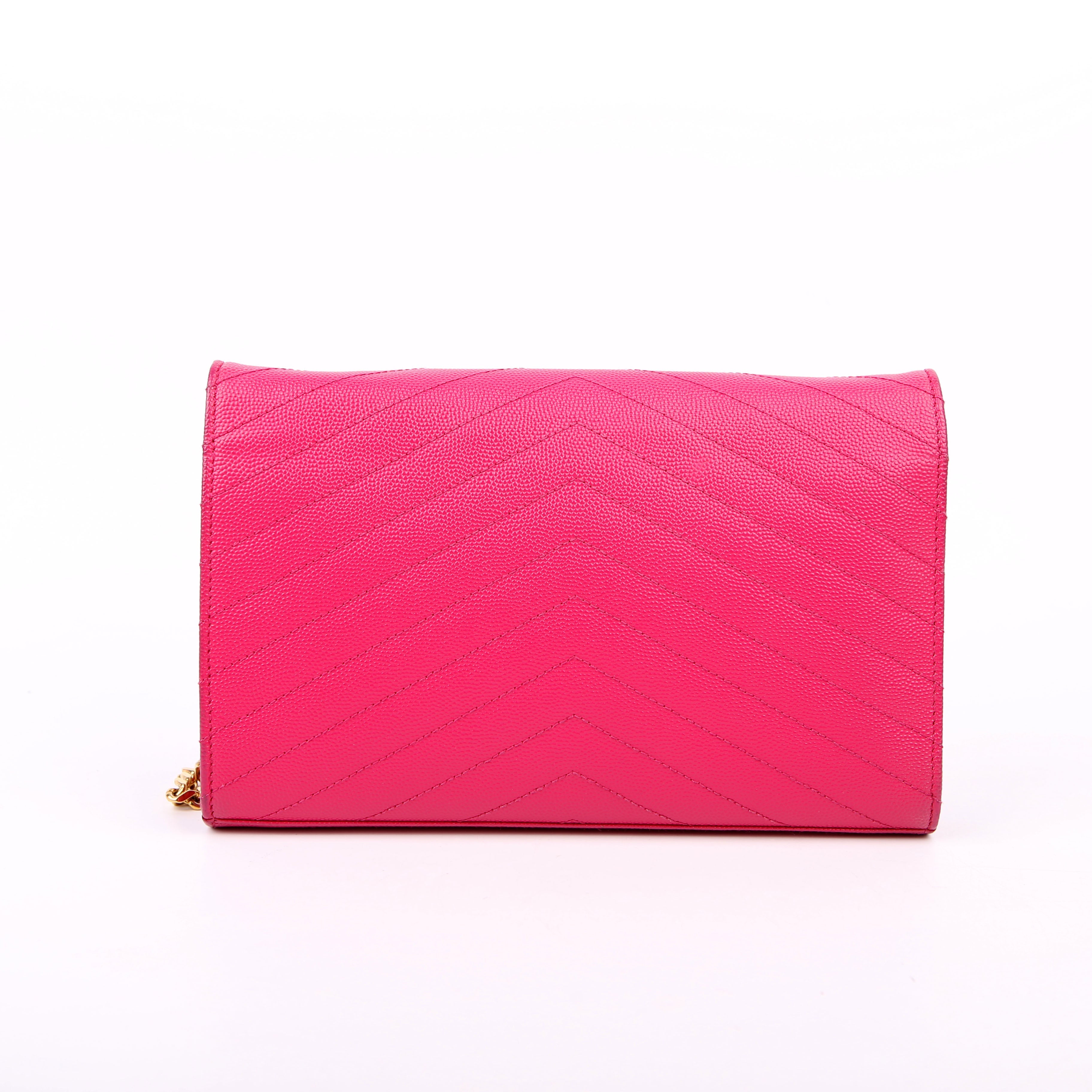 Grain De Chain Wallet Pink