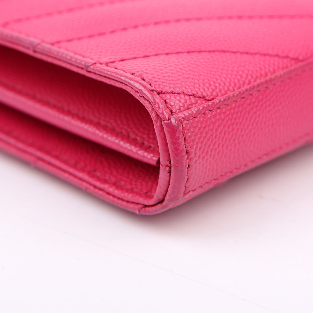 Grain De Chain Wallet Pink
