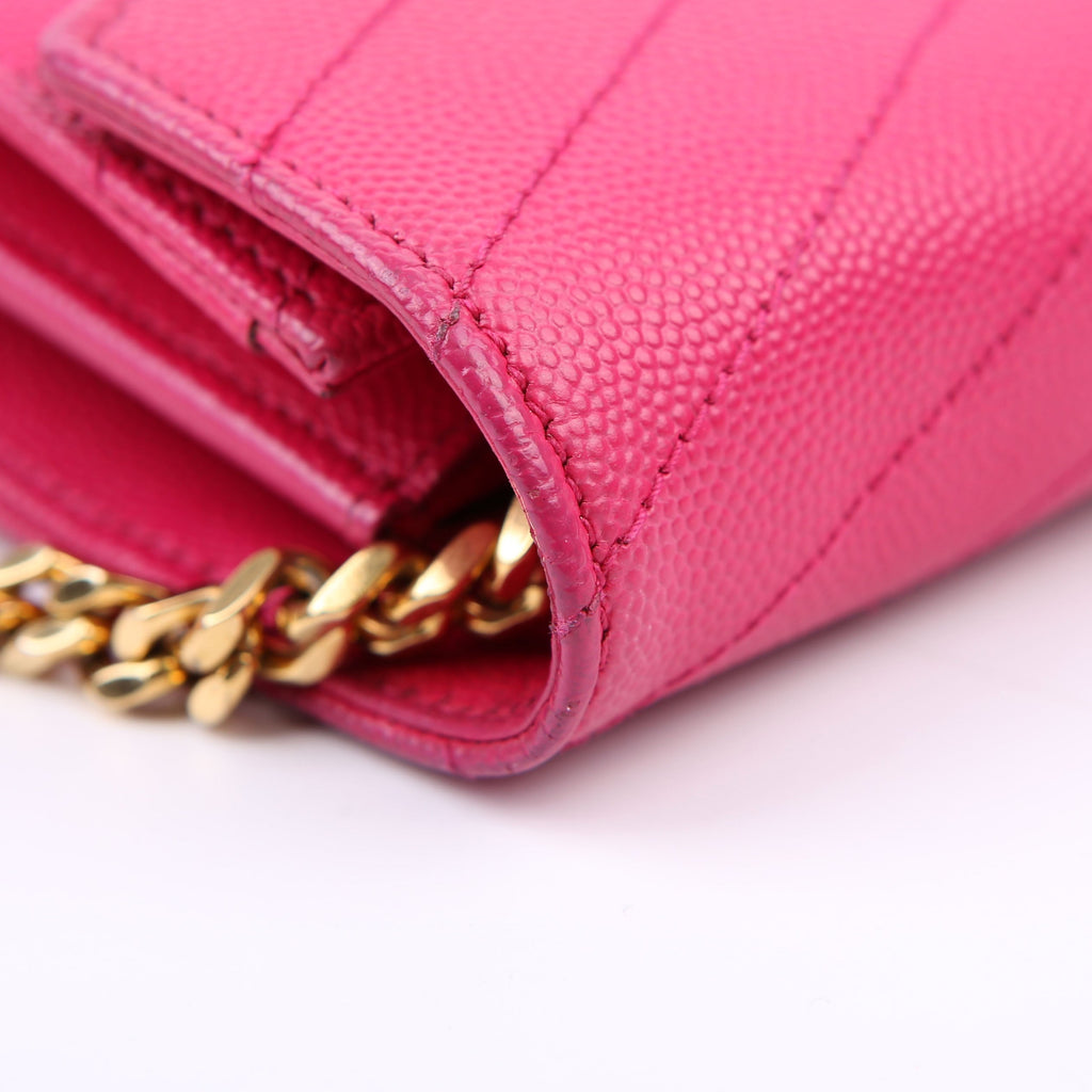Grain De Chain Wallet Pink