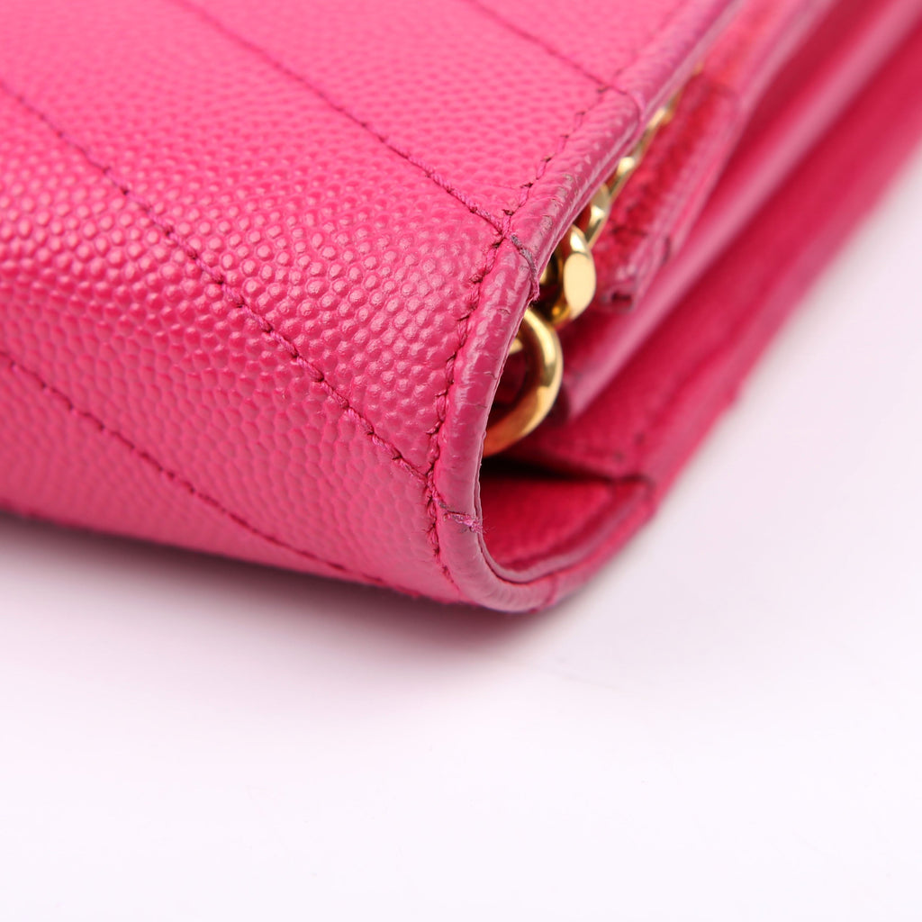 Grain De Chain Wallet Pink