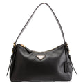 Aimee Shoulder Bag Soft Calfskin Medium Black