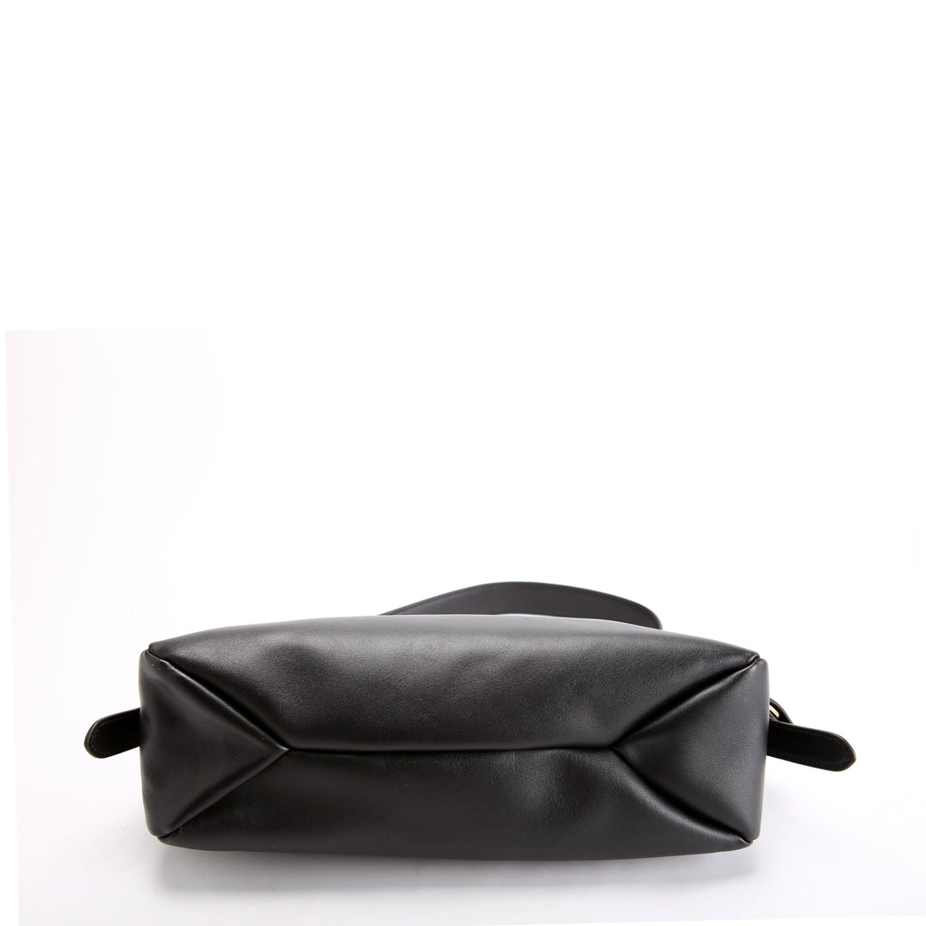 Aimee Shoulder Bag Soft Calfskin Medium Black