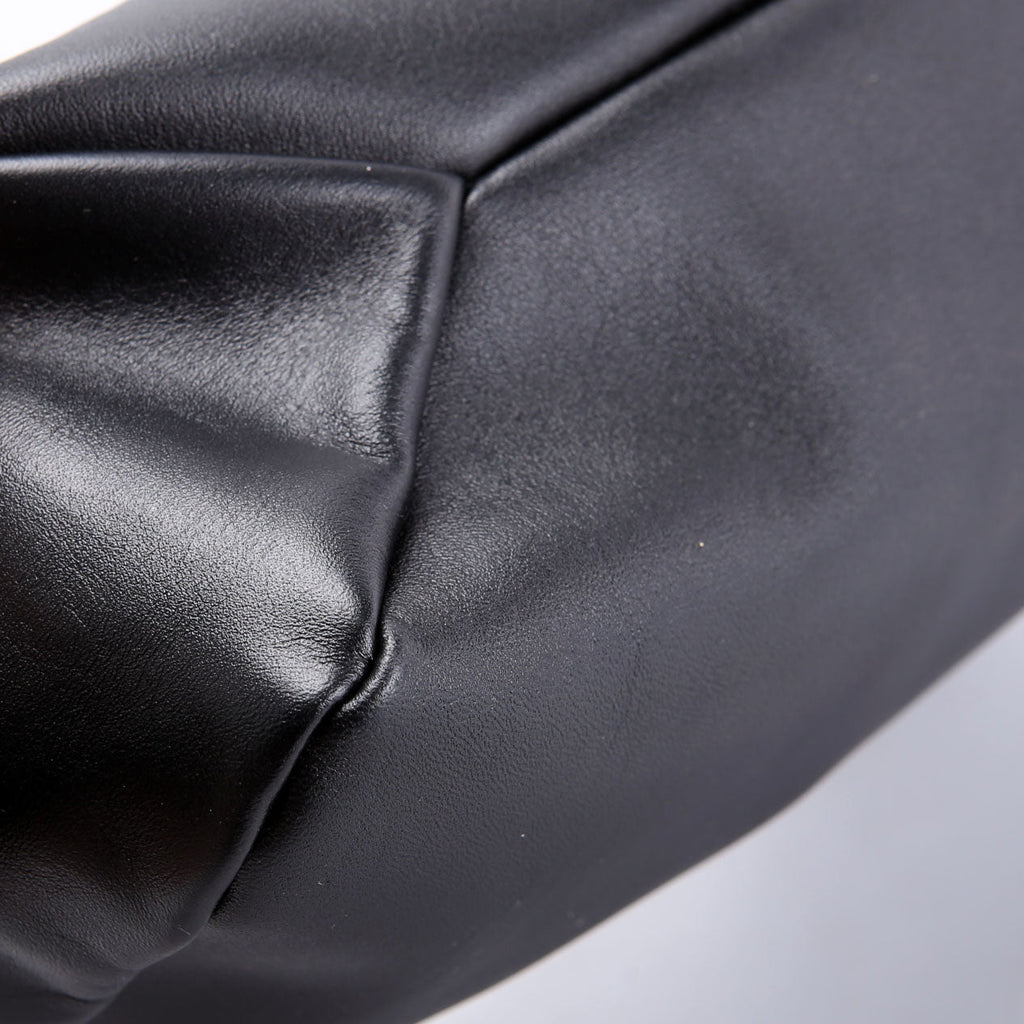 Aimee Shoulder Bag Soft Calfskin Medium Black