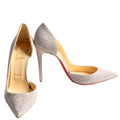 Iriza Glitter 100 Pumps Size 40.5 Silver