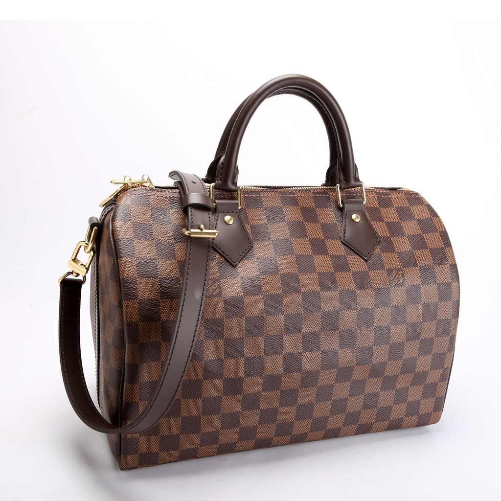 Speedy 30 Bandouliere Damier Ebene