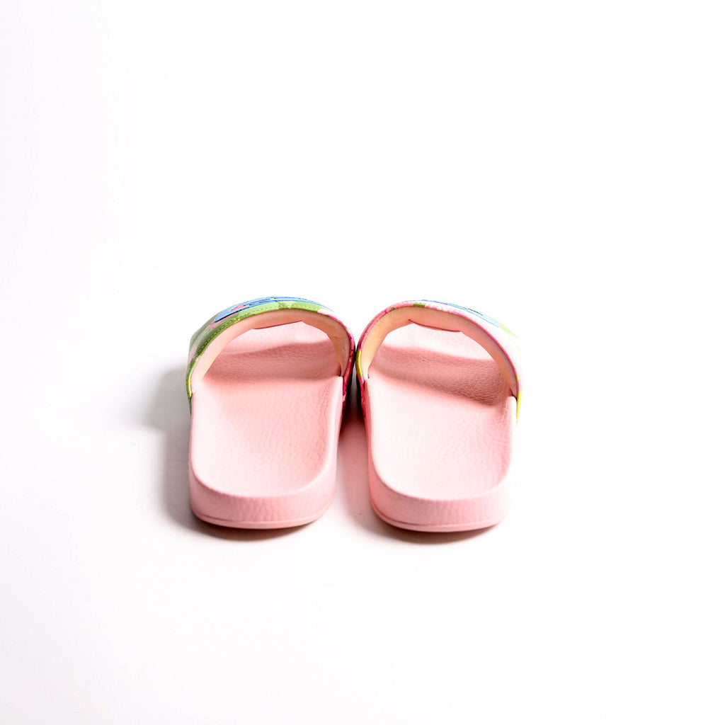 Gucci X Ken Scott Loral Rubber Slides Size 36