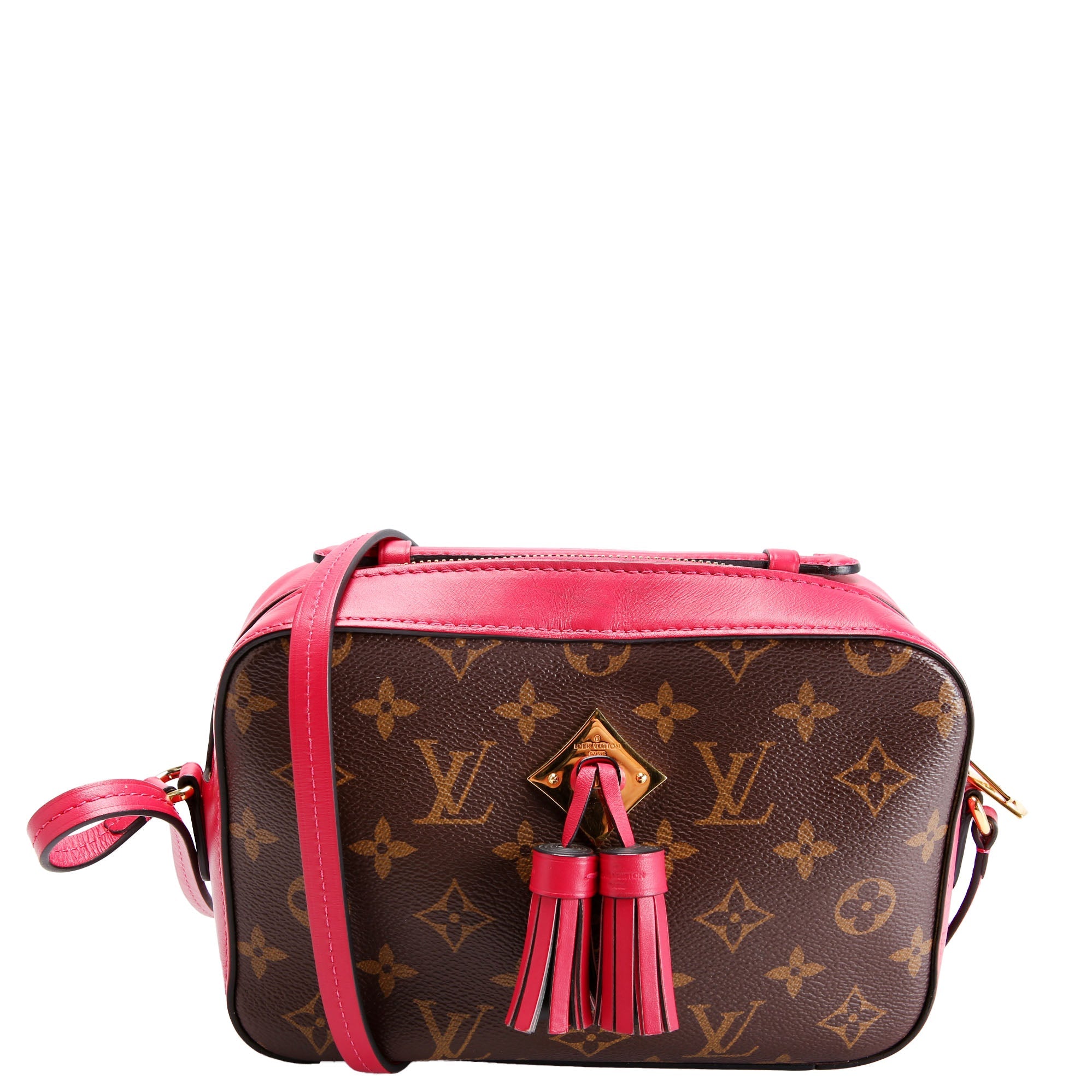 Saintonge Monogram Brown/Pink