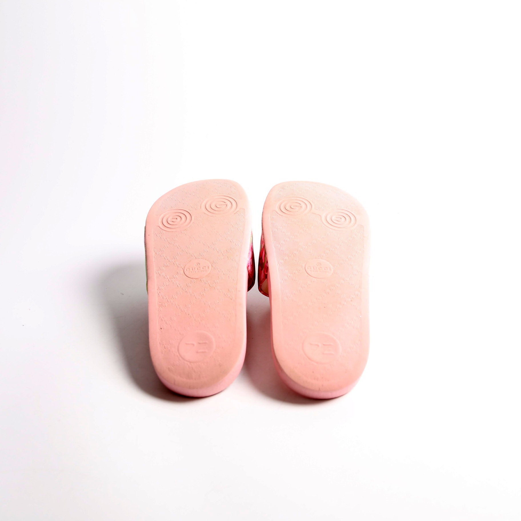 Gucci X Ken Scott Loral Rubber Slides Size 36