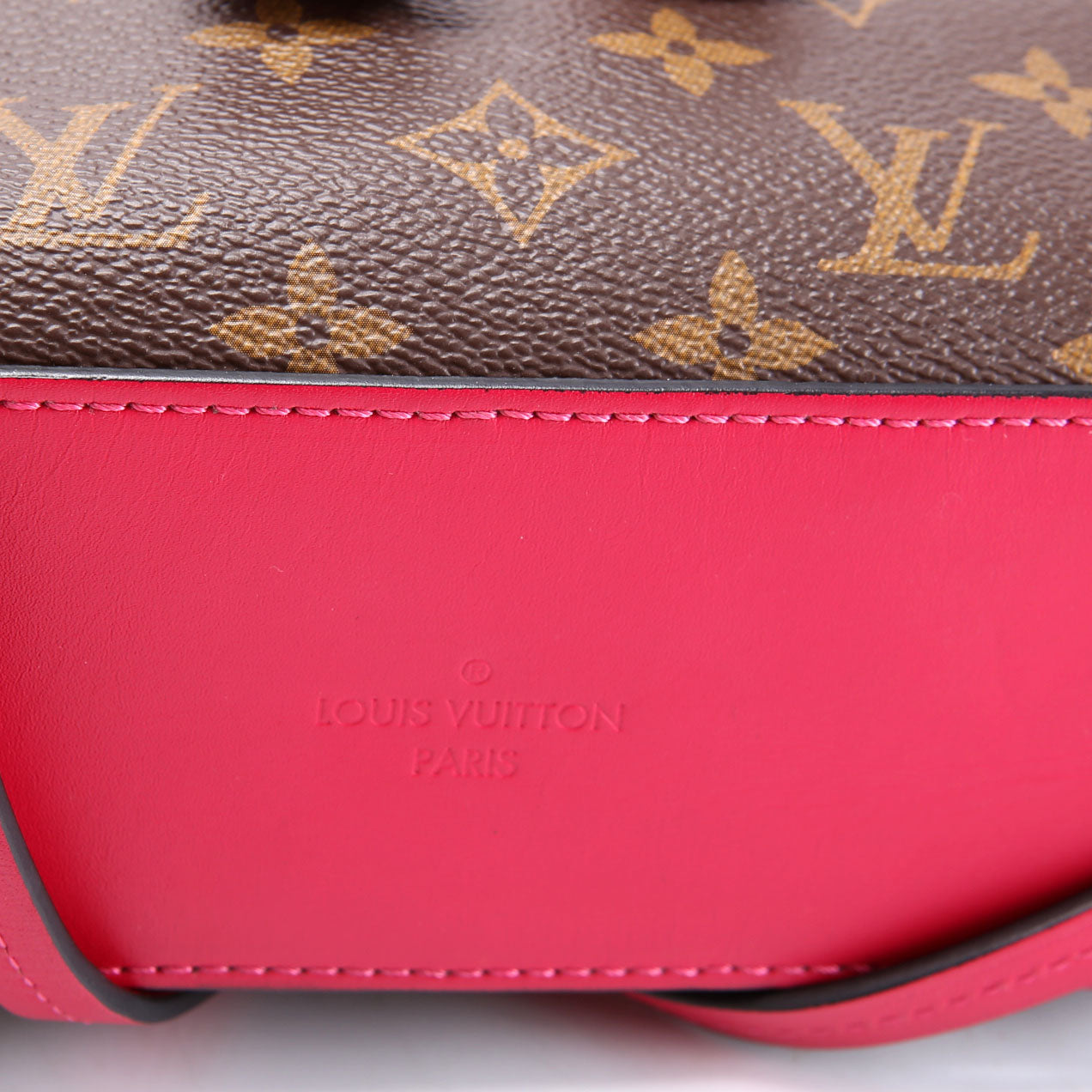 Saintonge Monogram Brown/Pink