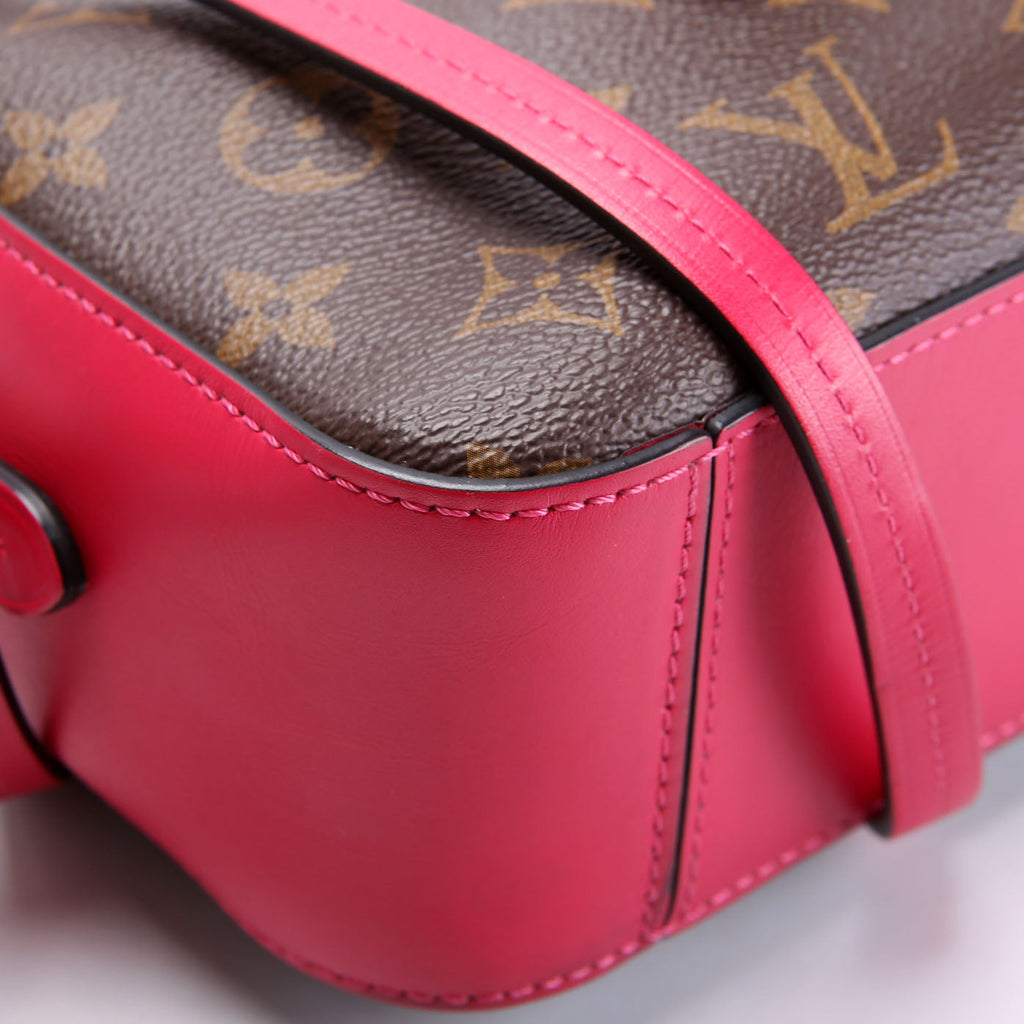 Saintonge Monogram Brown/Pink